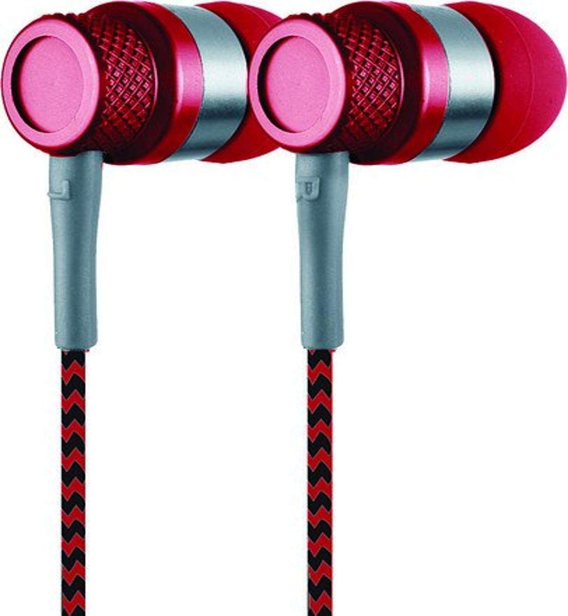 Coby Noise Isolating Metal Wired Earbuds