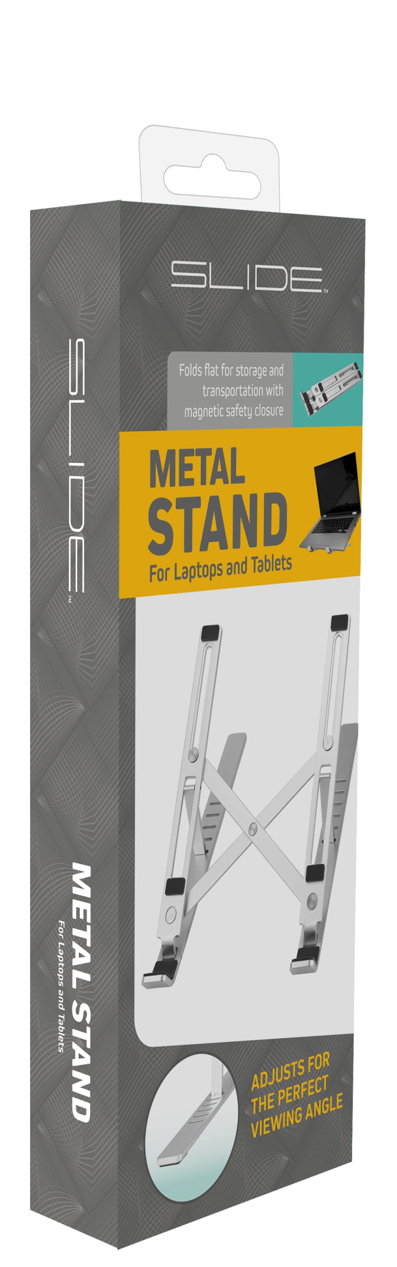 SLIDE Portable Metal Tablet Laptop Stand Foldable Easy Transportation