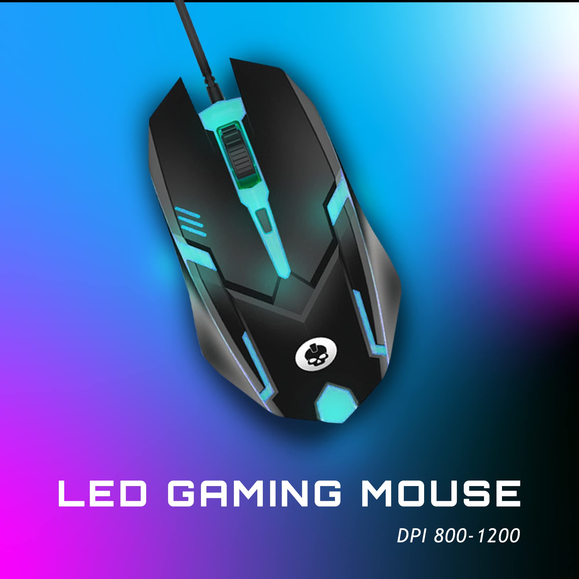 GAME PUNK Wired Gaming Mouse | Gaming Accessories, Computer Mouse