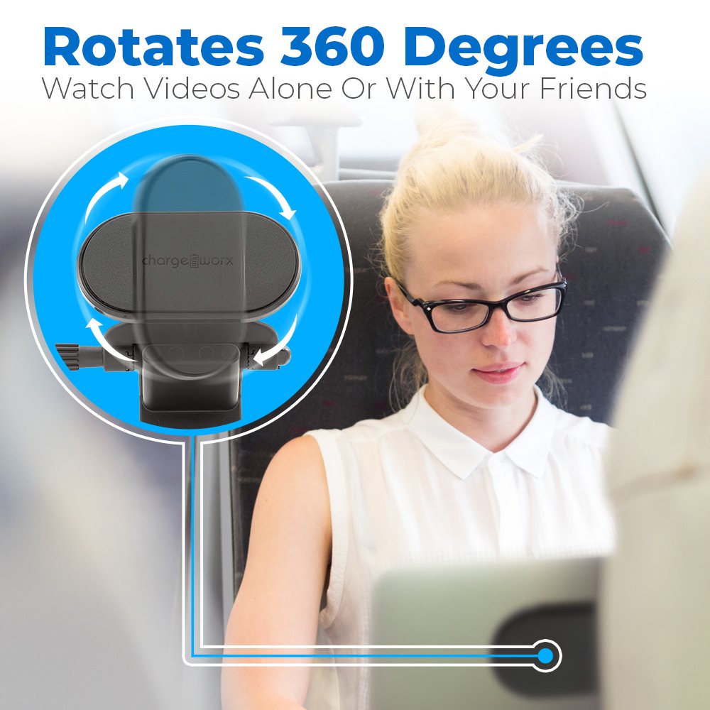Chargeworx Airplane Magnetic Phone Mount & Tablet Mount