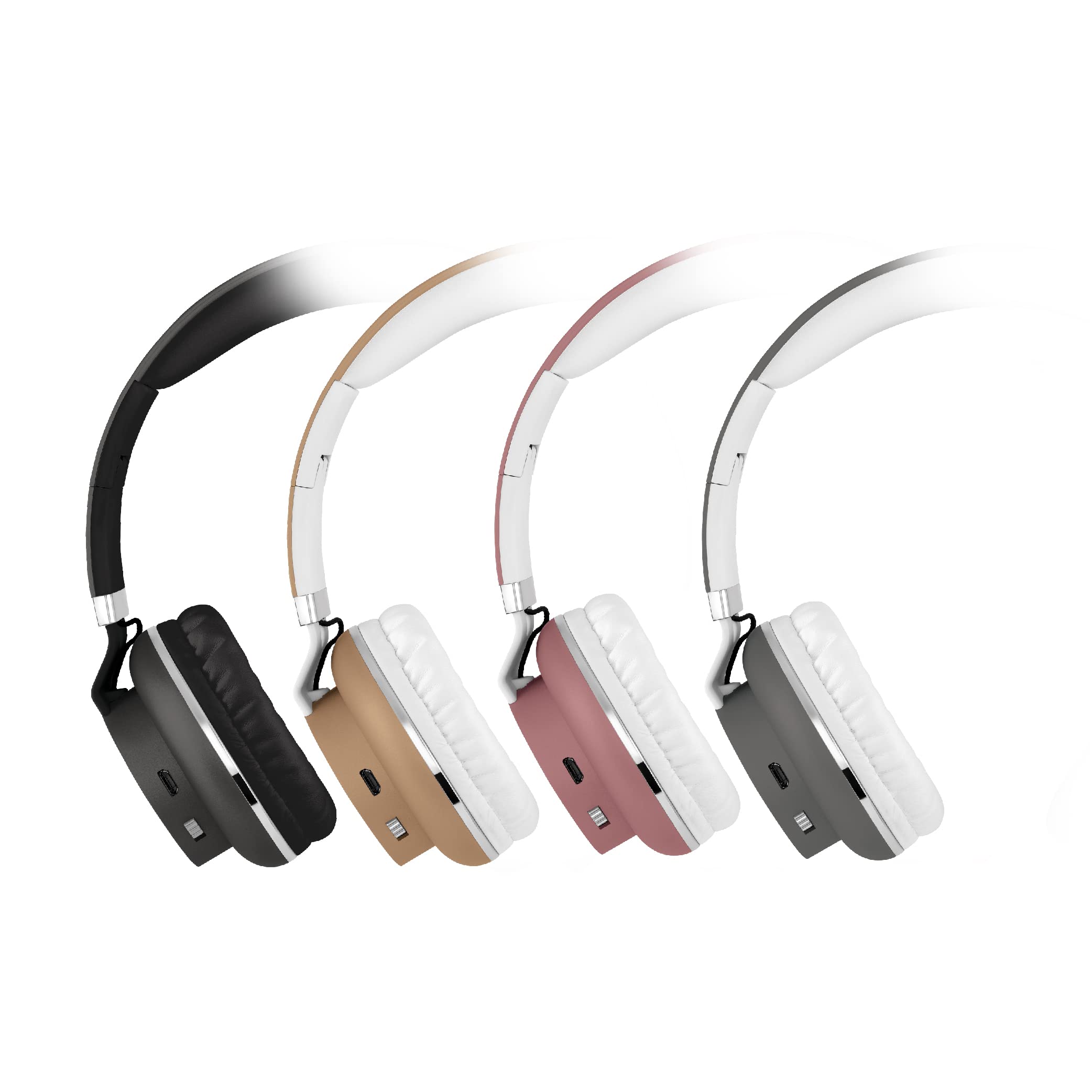 Coby Wireless On-Ear Headphones