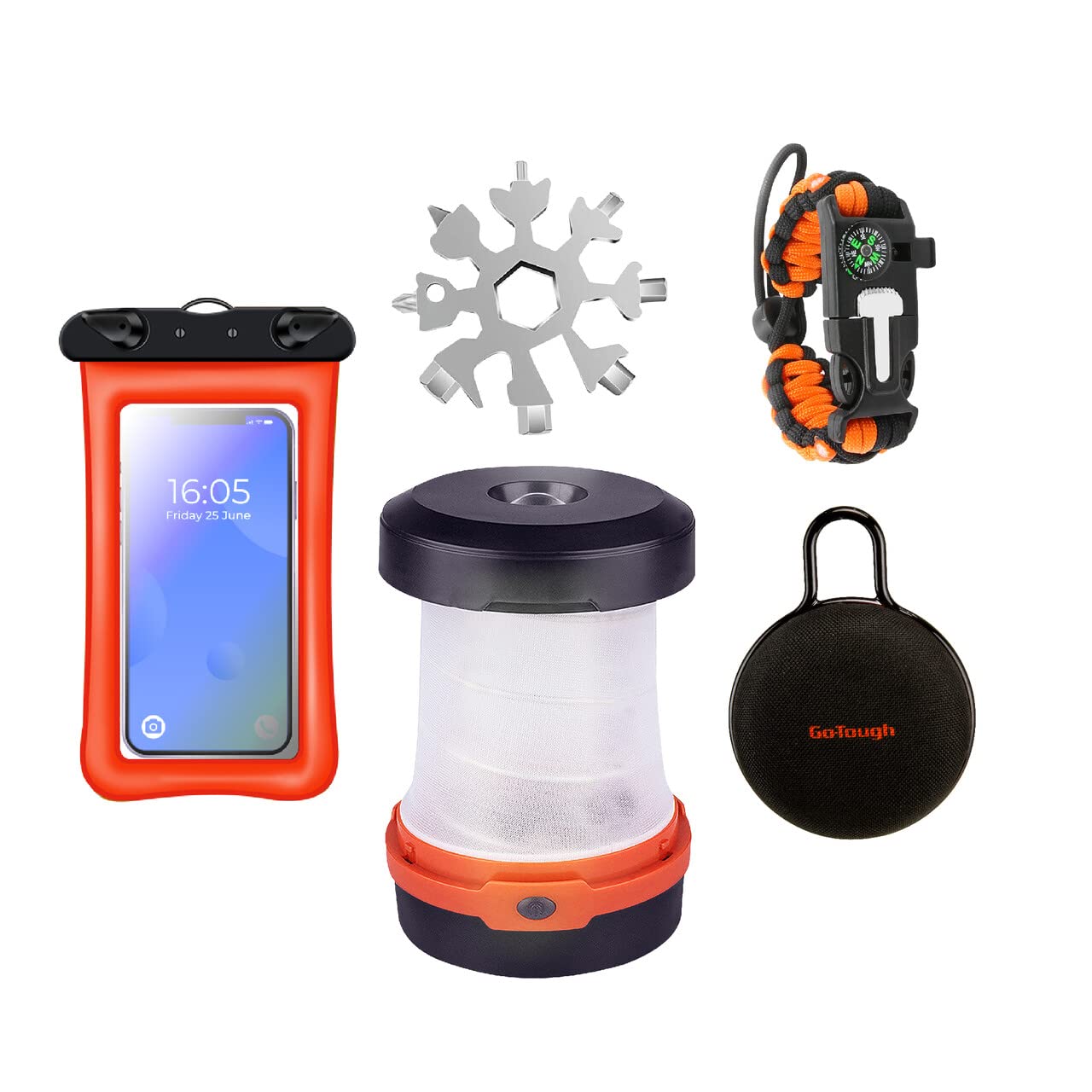 Go Tough Camping Gear and Accessories| Camping Kit with Included Waterproof