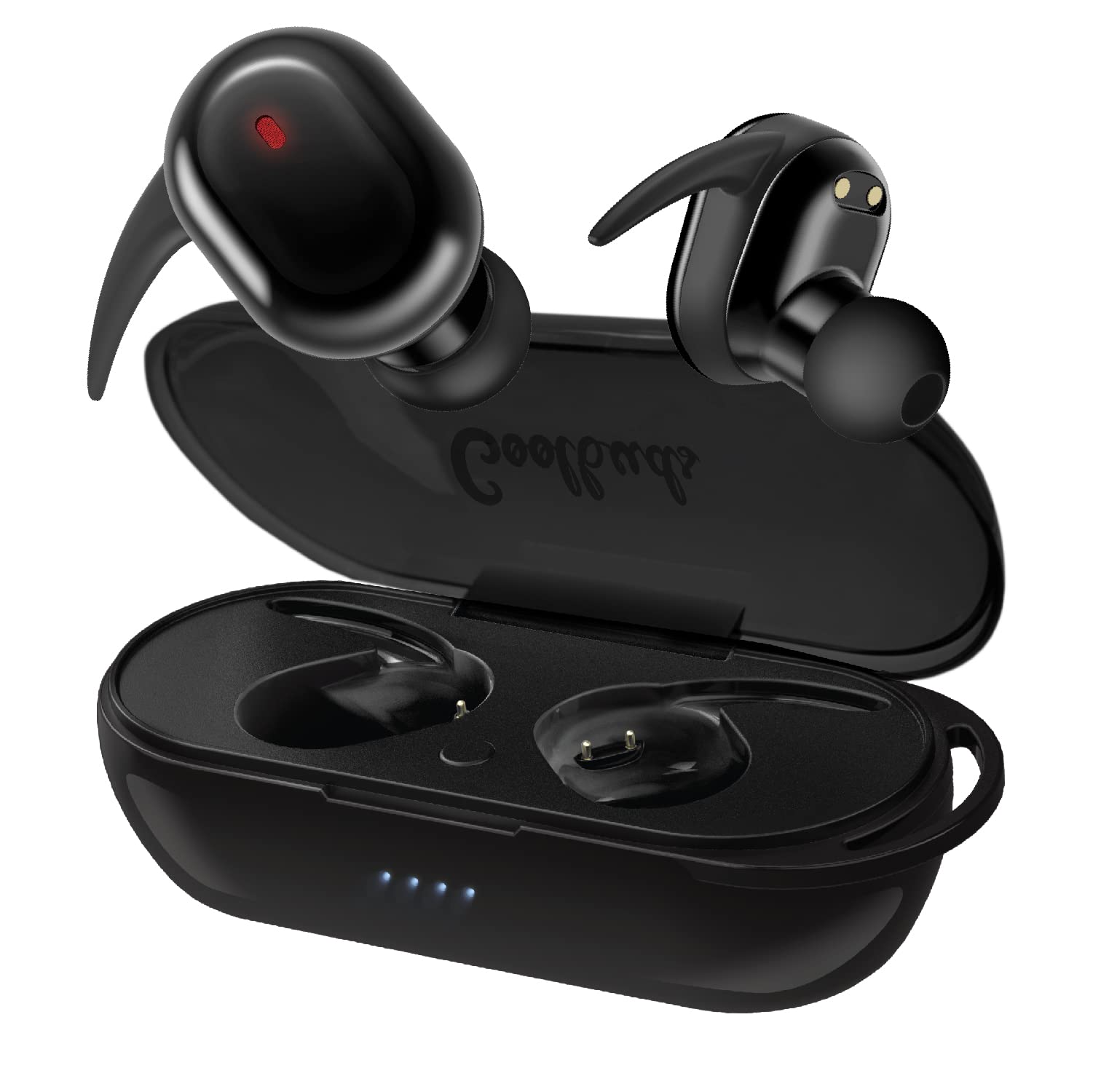 Coolbuds TruFit Wireless Bluetooth 5.3 Earbuds (White)