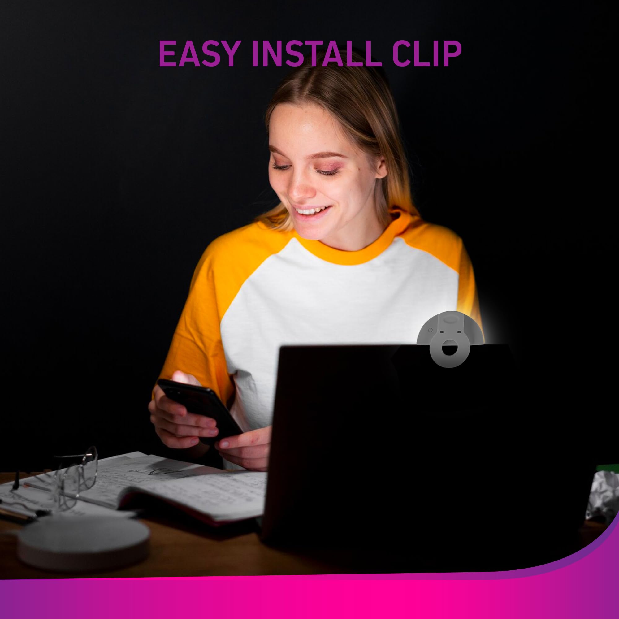 Chargeworx LED Selfie Ring Light 3 Brightness