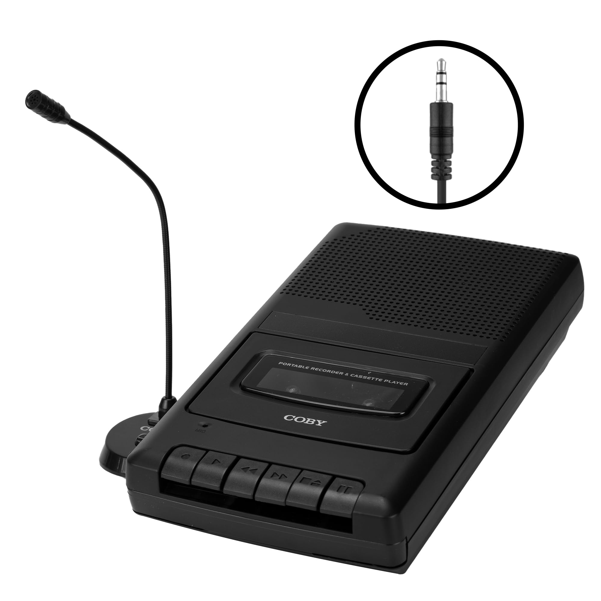 Coby Portable Cassette Player and Tape Cassette Recorder