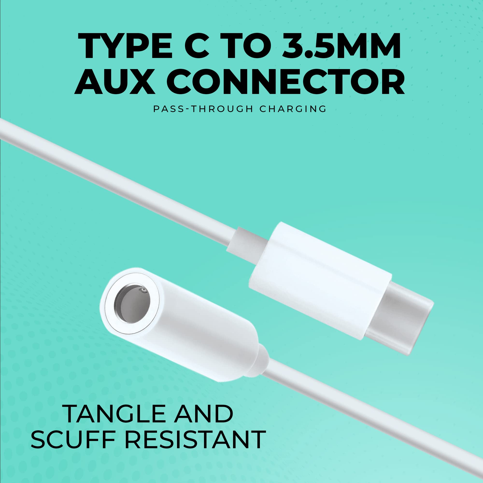 Chargeworx USB C Headphone Adapter