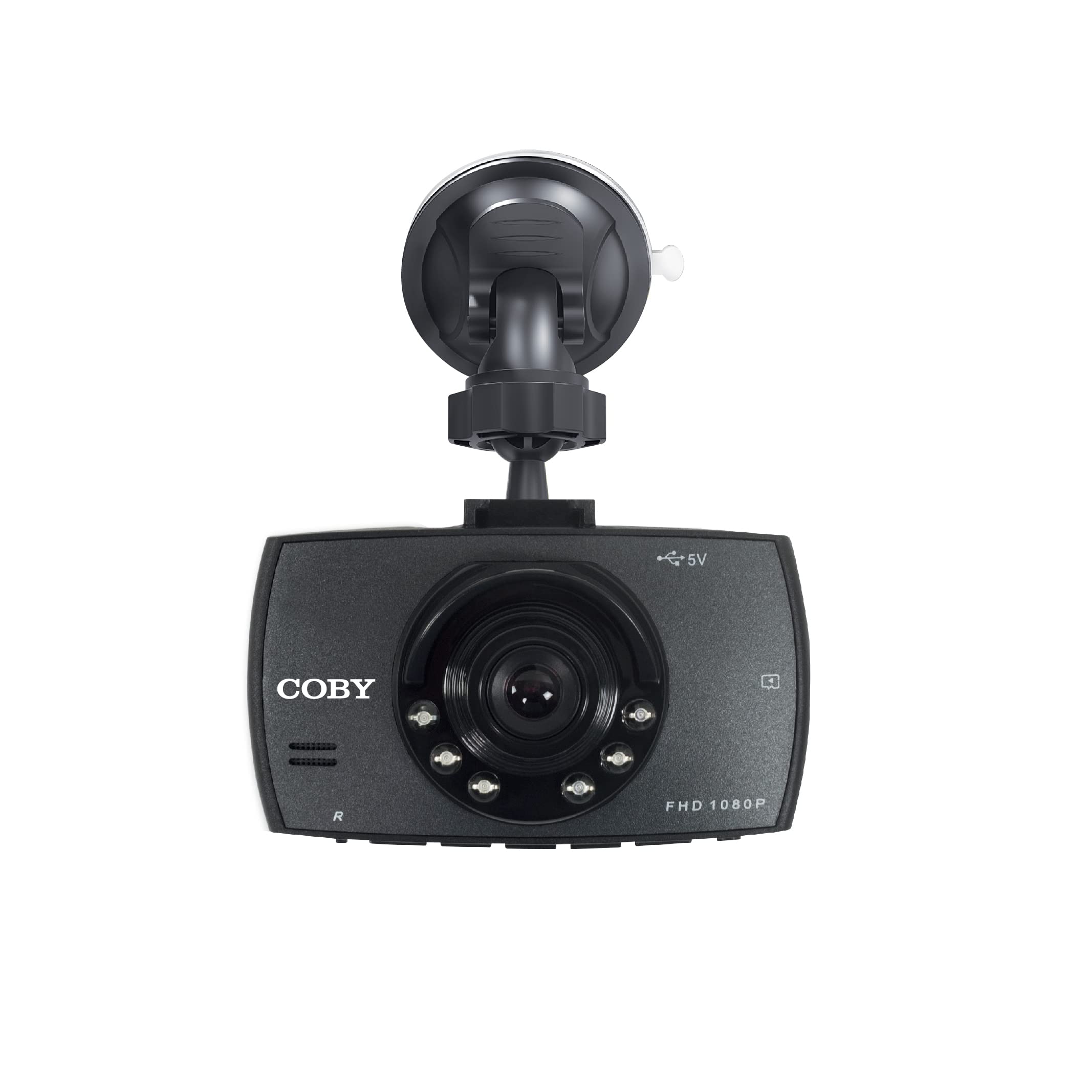 Coby 1080p Full HD Dash Cam Front