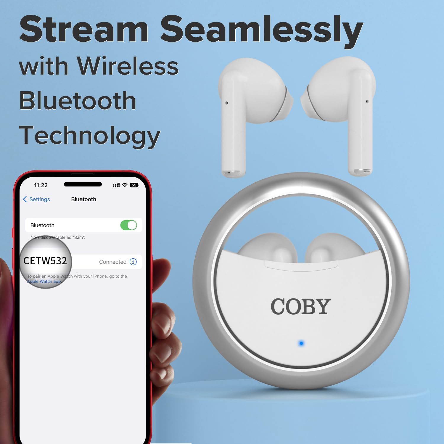 Coby True Wireless Earbuds