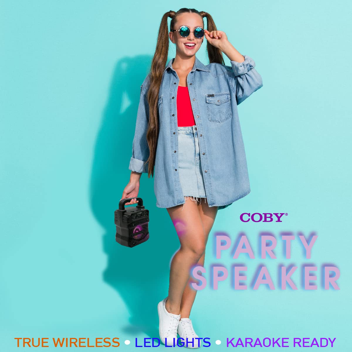 Coby Portable Bluetooth Speaker
