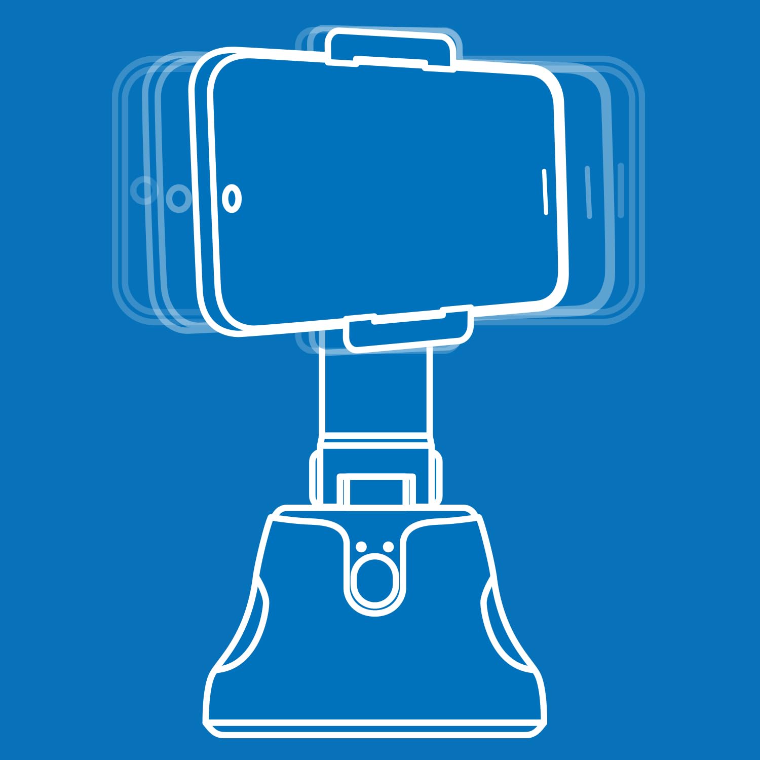 Slide Smartphone Face Object Tracking Stand Auto Tracking