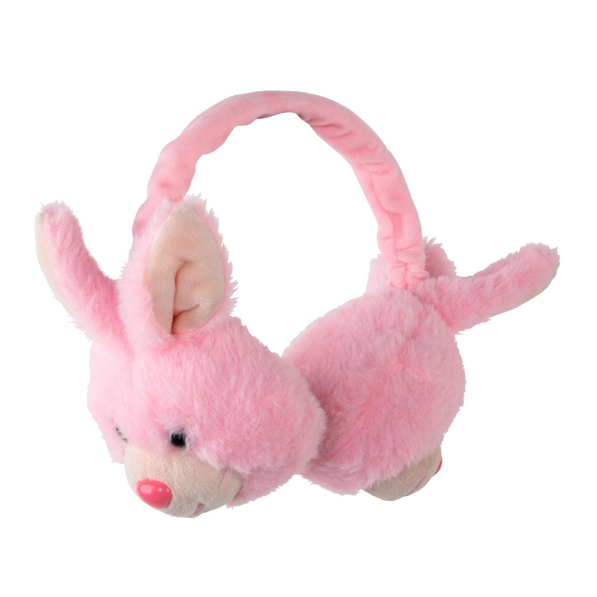 Coby Wired Kids Headphones (Pink Bunny)