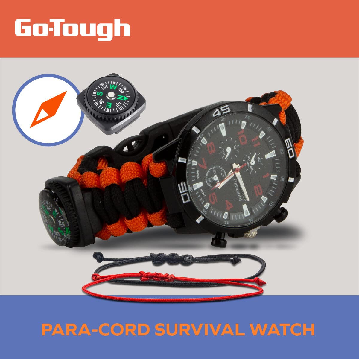 Go Tough Wilderness Camping Set | Camping Kit with Included Waterproof