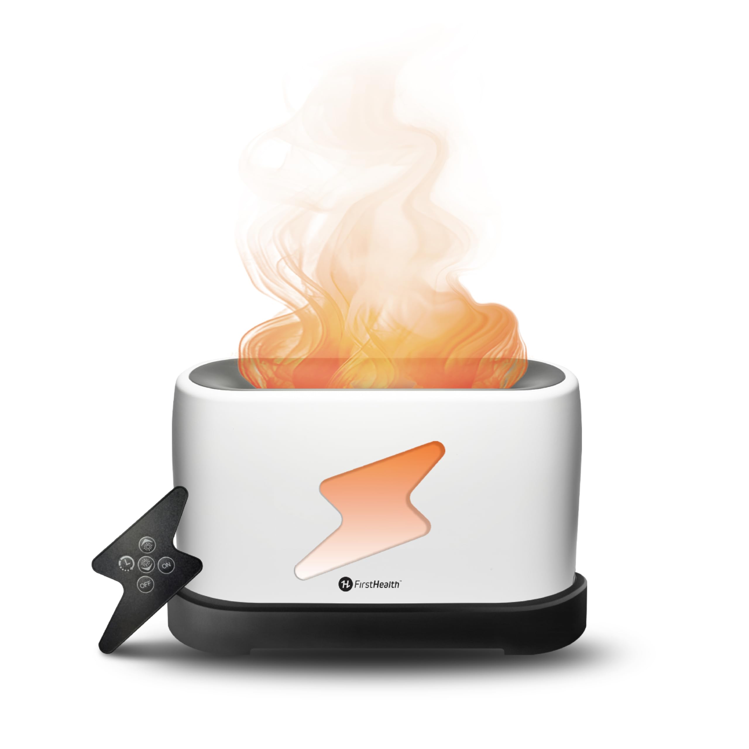 First Health Virtual Flame Humidifier and Aromatherapy Diffuser
