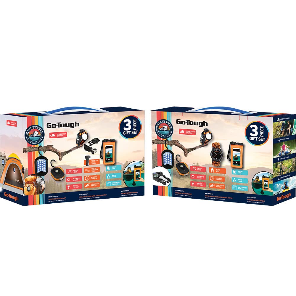 Go-Tough Outdoors 3-Piece Camping Accessories