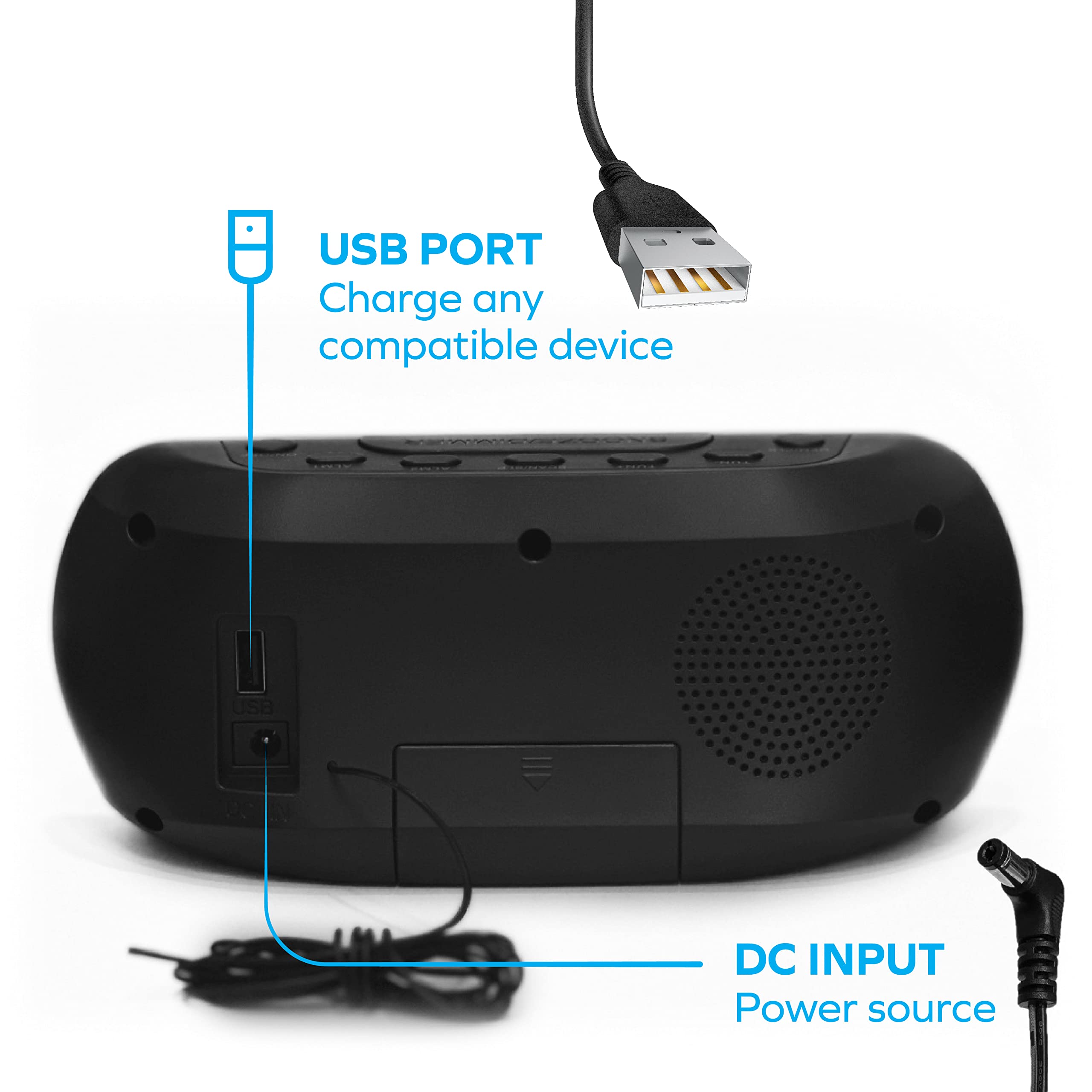 Coby Portable CD Player Headphones