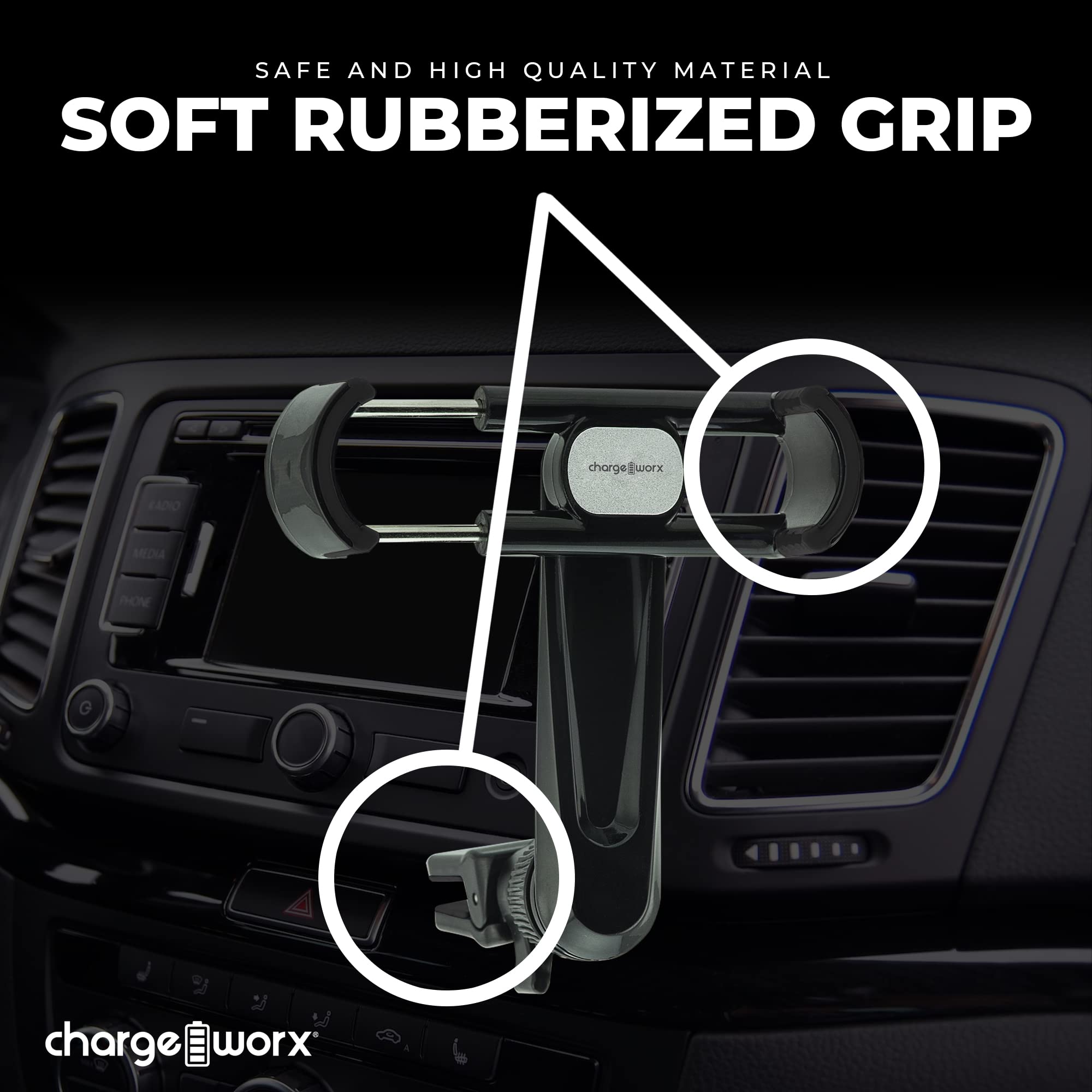 Chargeworx Car Vent Phone Mount