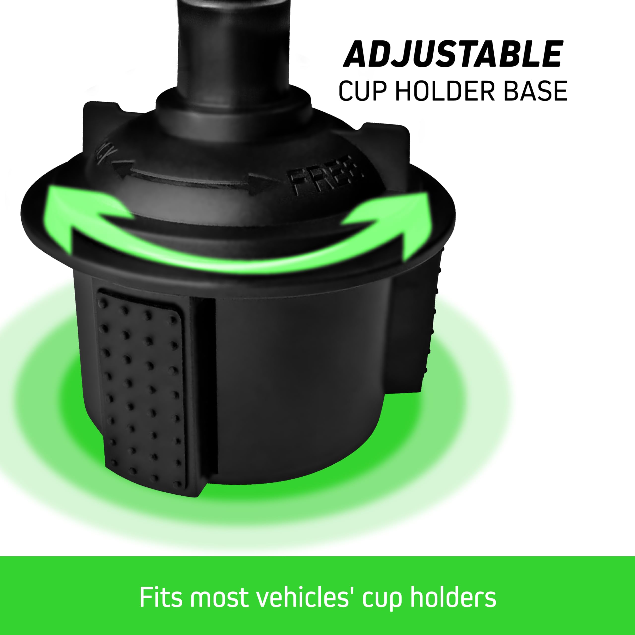 Chargeworx Magnetic Cupholder Car Mount