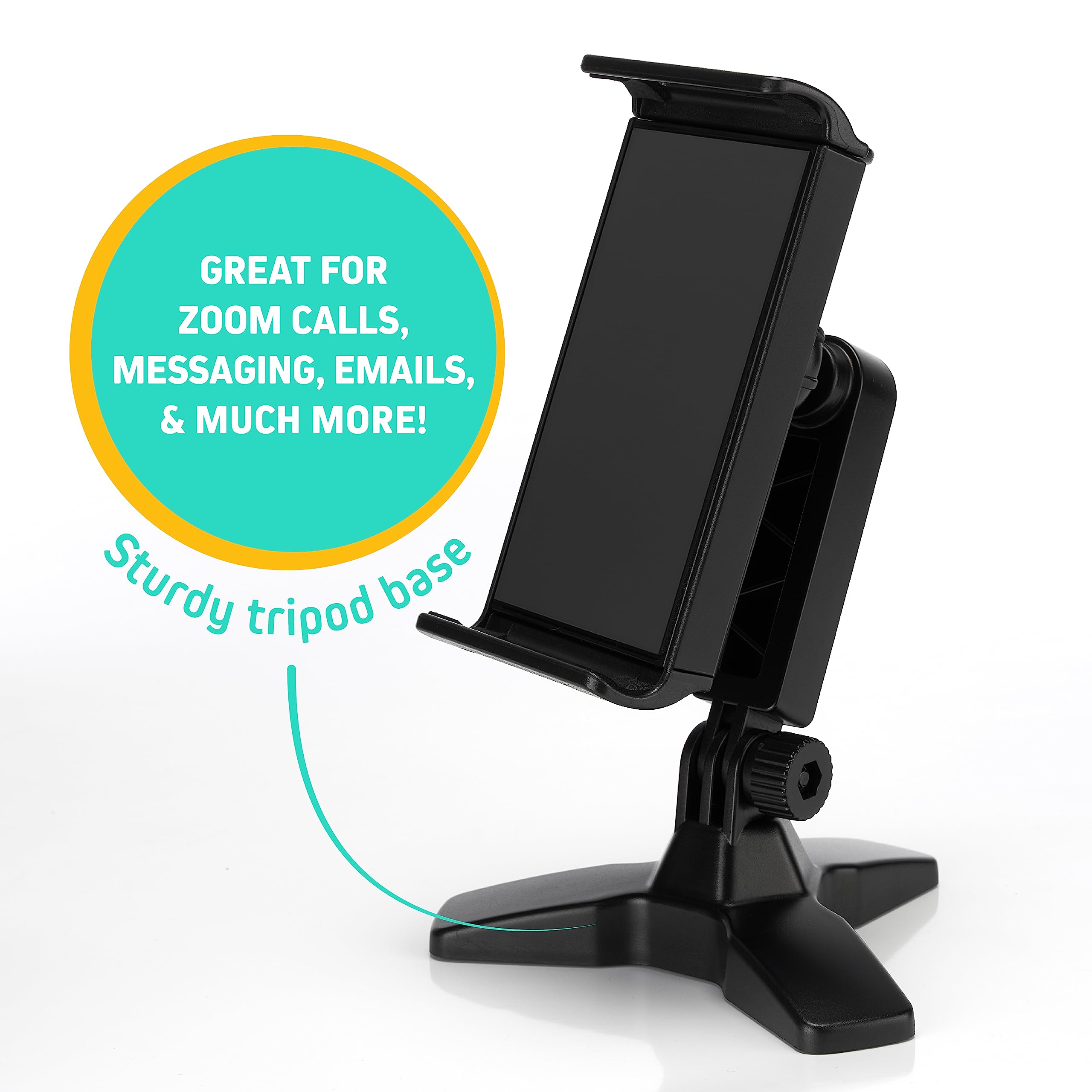 SLIDE Mount Smartphones Tablets Adaptable Cell Phone Tablet Stand