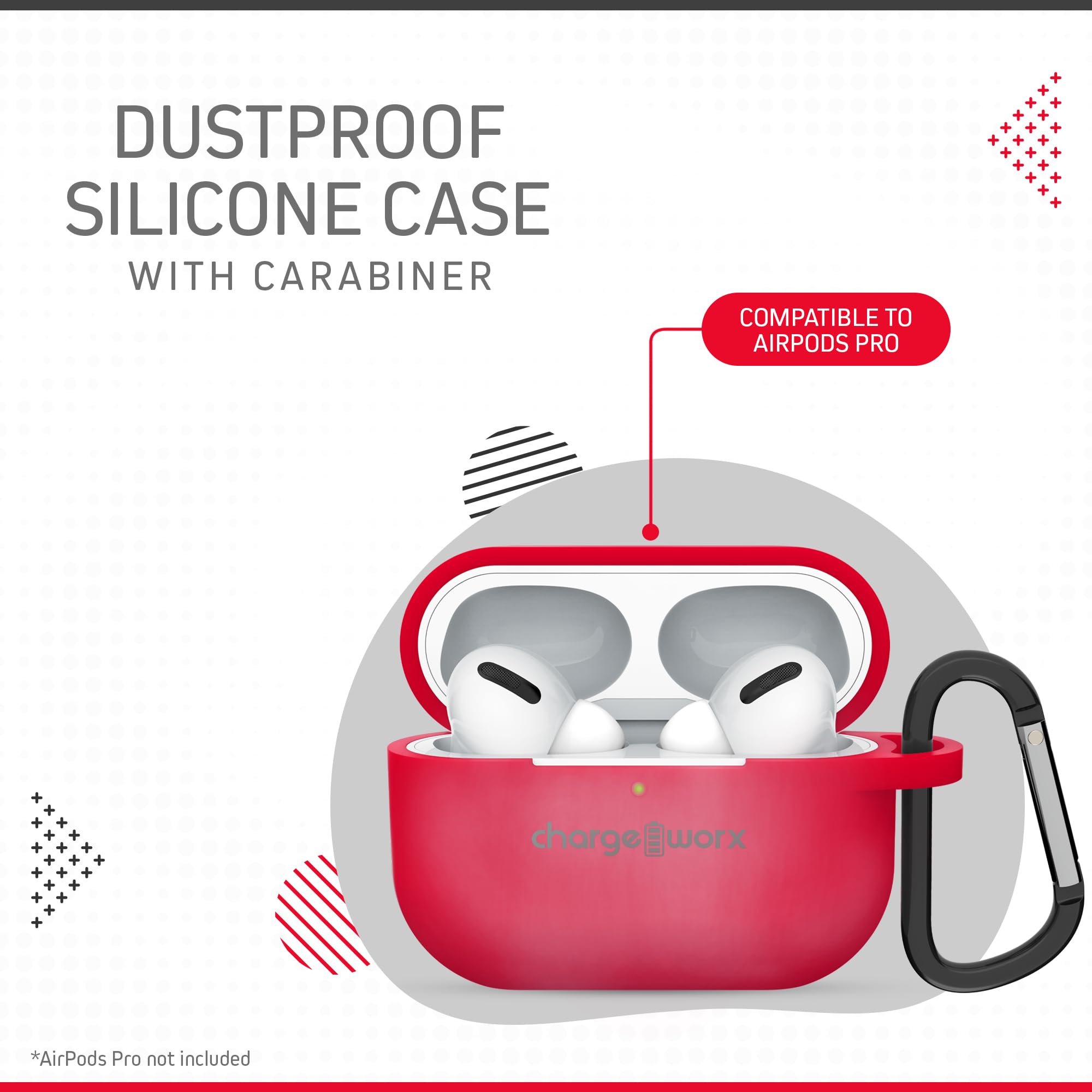 Chargeworx 4-Piece Accessory Kit AirPods Pro