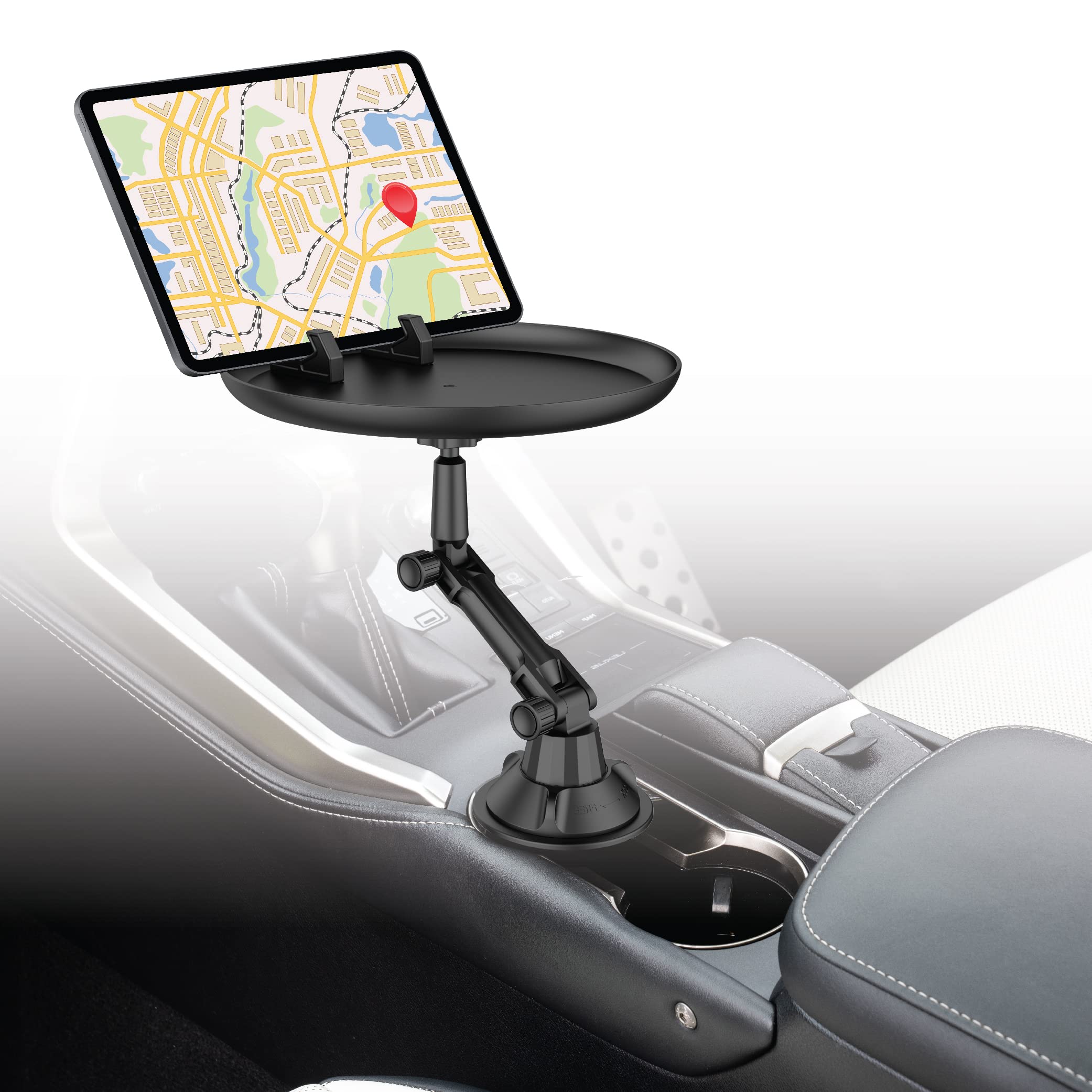 Chargeworx Cup Holder Tray Mount