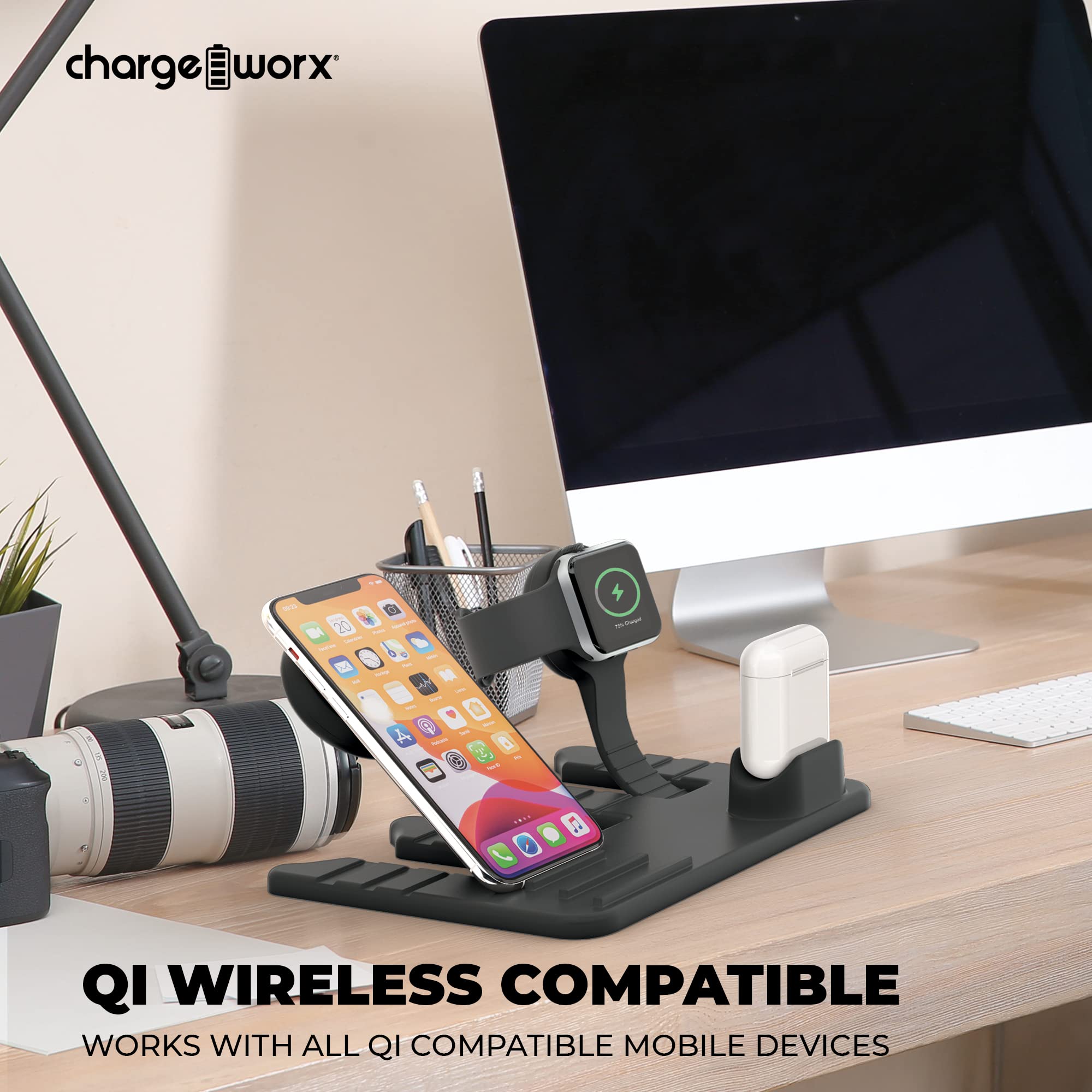 Chargeworx Wireless Charger Stand