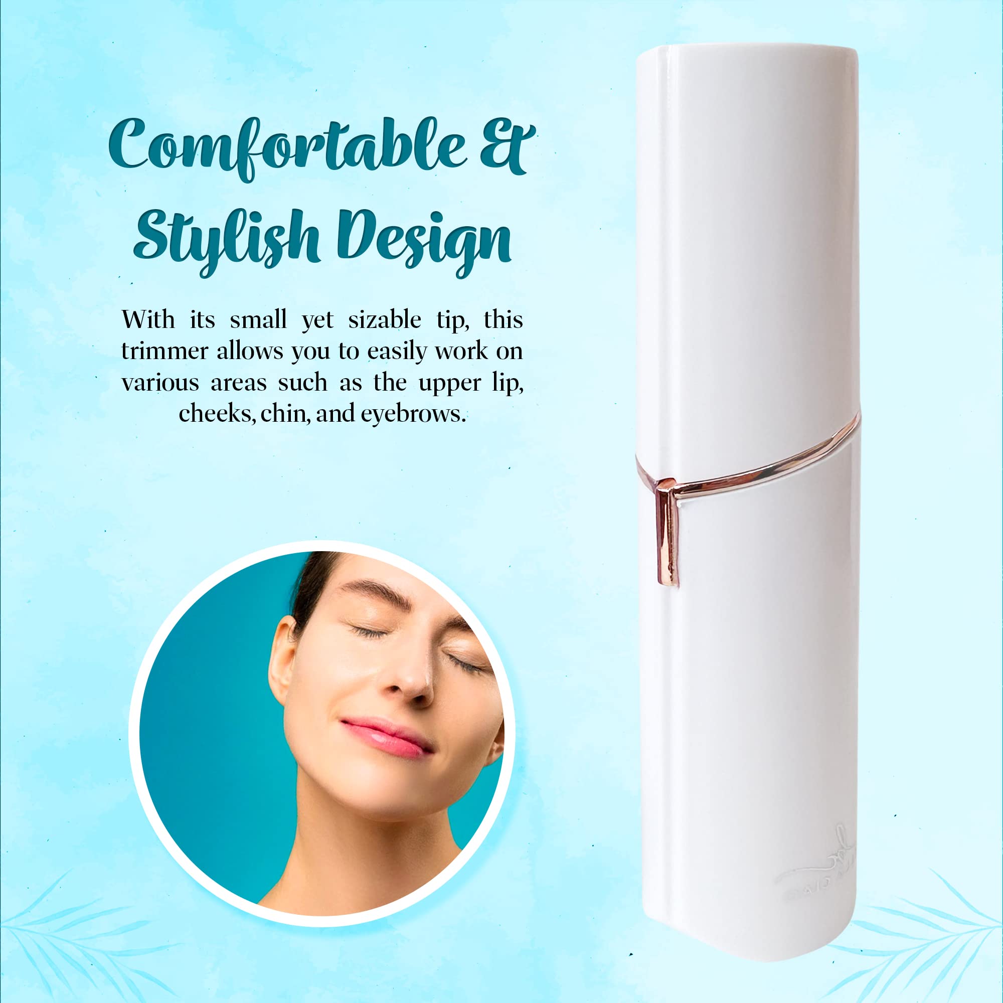 Bella Ciao Facial Hair Remover for Women (White)