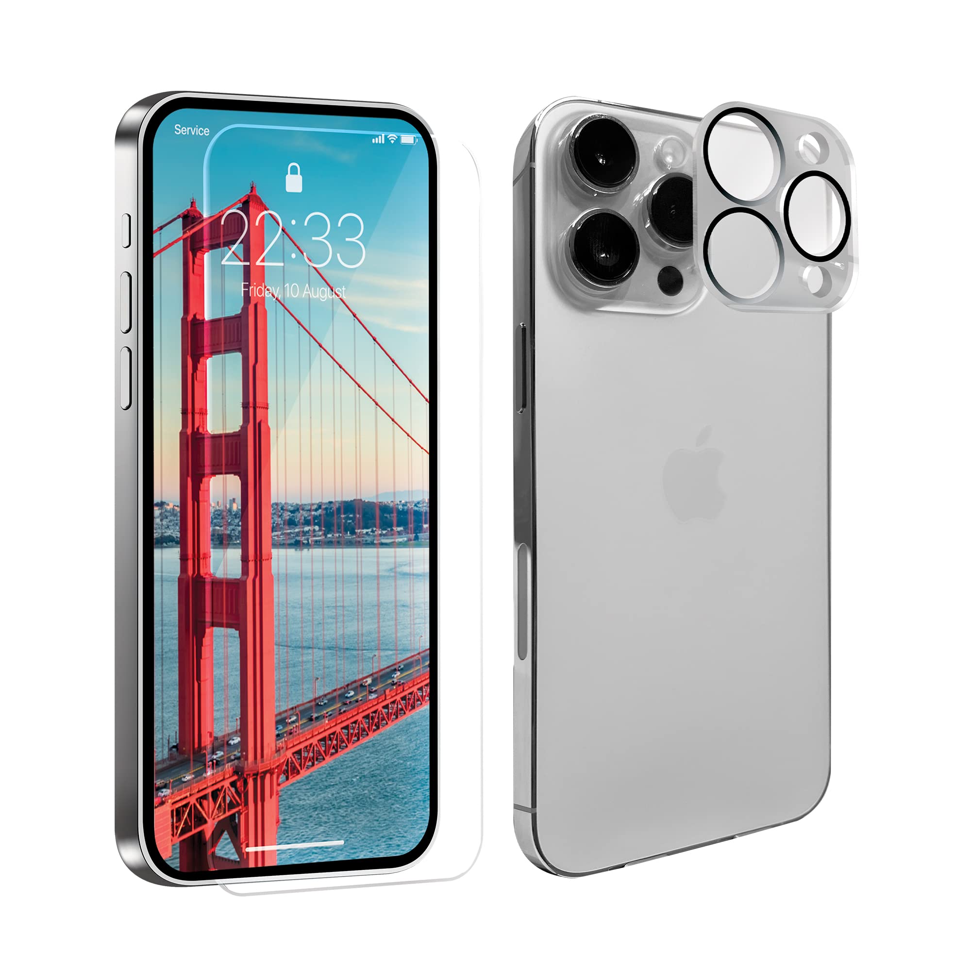 Chargeworx Heavy-Duty Screen Lens Covers