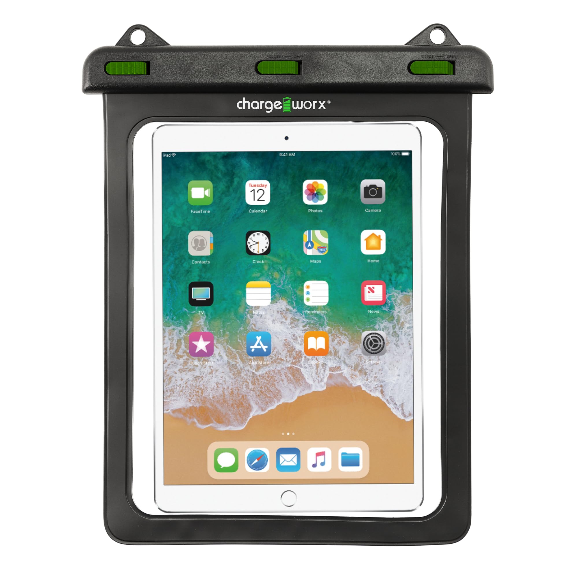 Chargeworx Waterproof Dry Bag Pouch Tablets