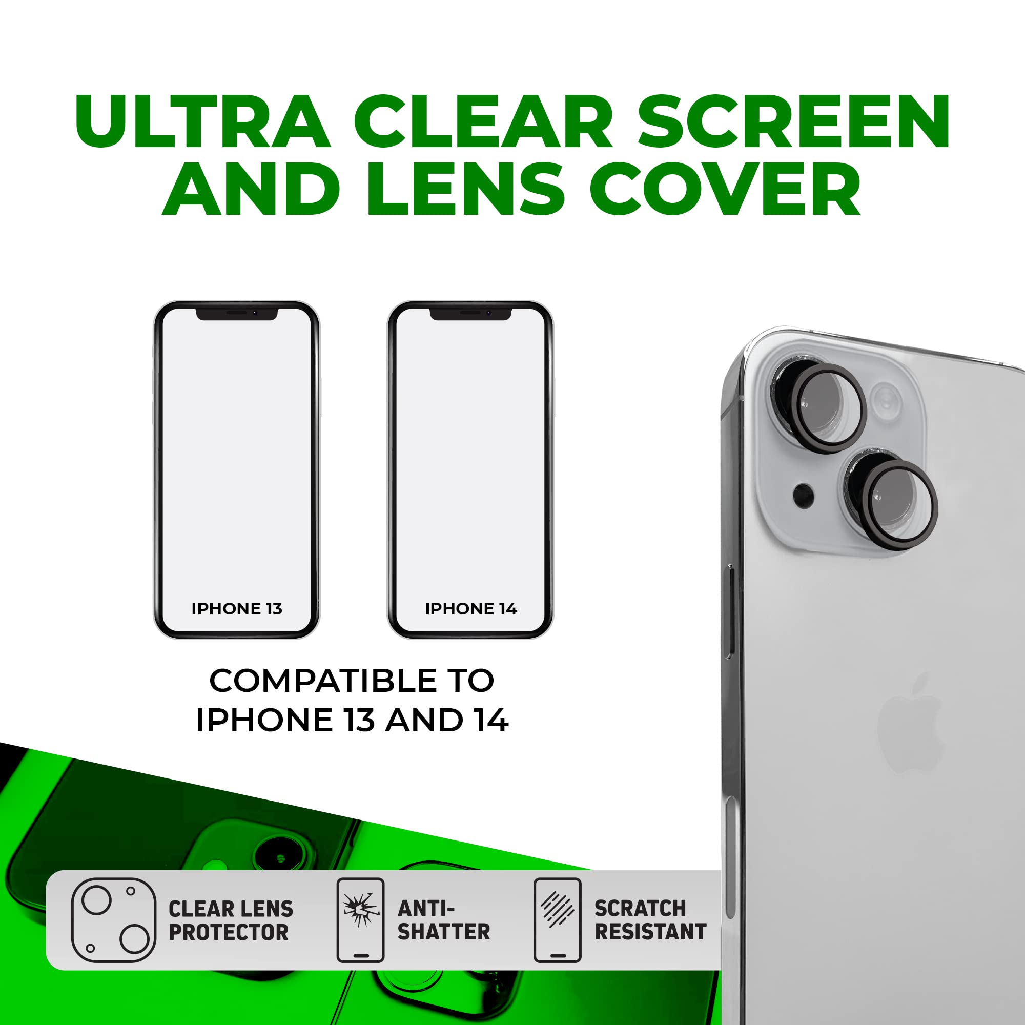 Chargeworx Screen Protector iPhone Anti-Shatter