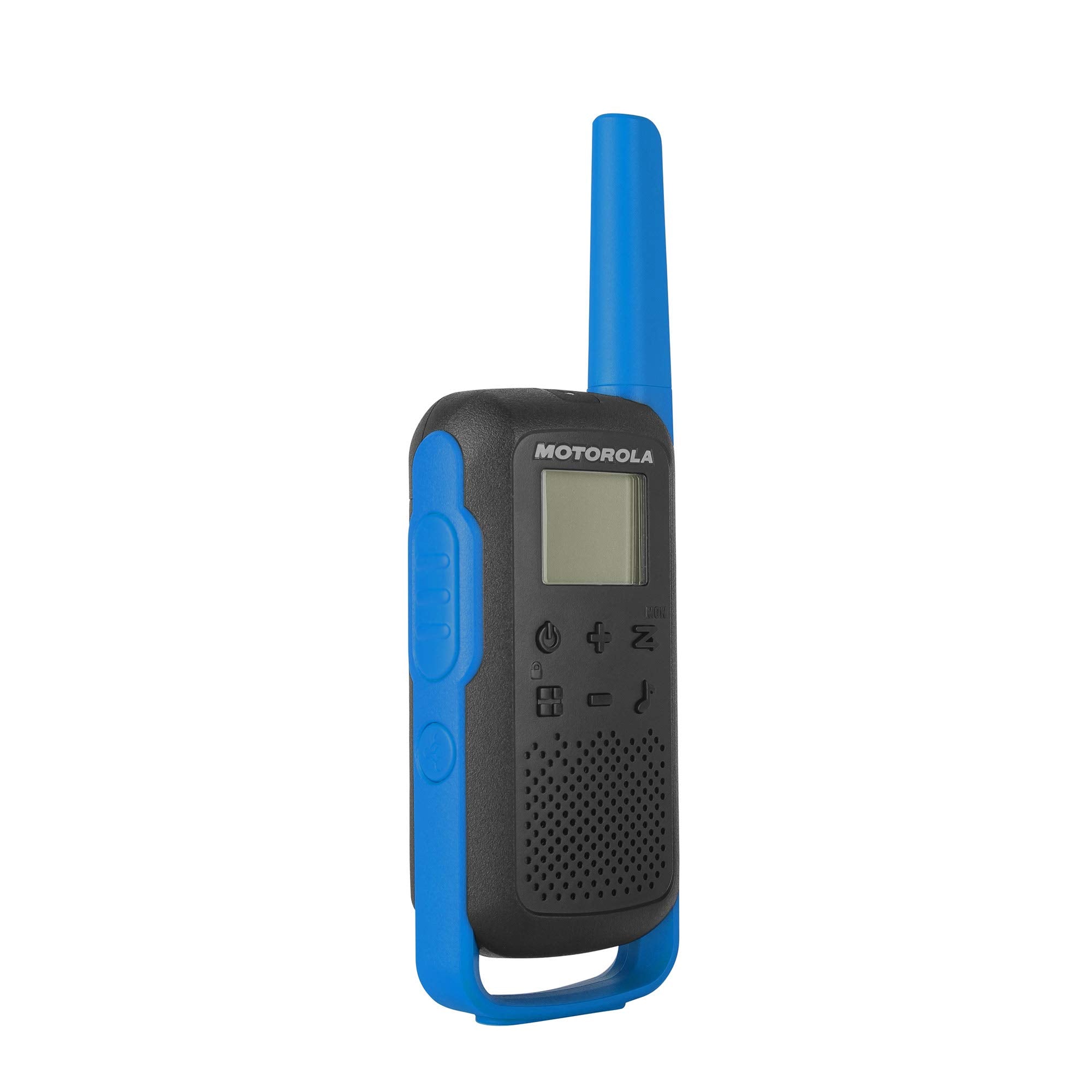 Motorola Solutions T270TP Talkabout Radio, 3 Pack, Black W/Blue