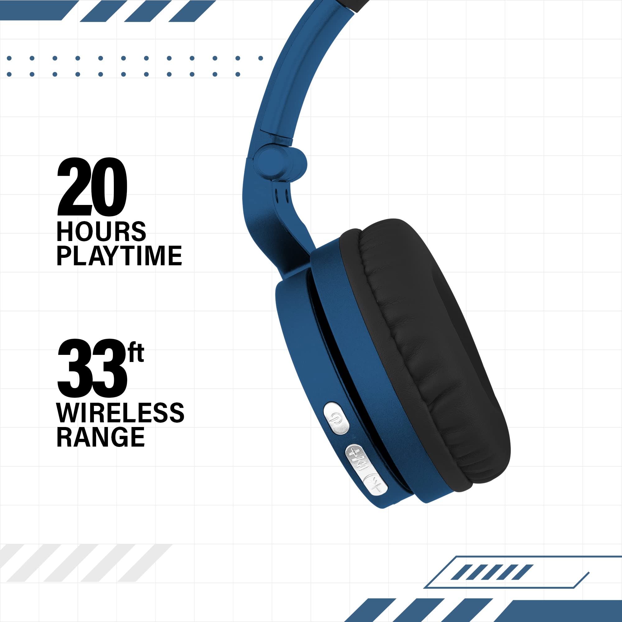 Coby Bluetooth 5.3 Headphones
