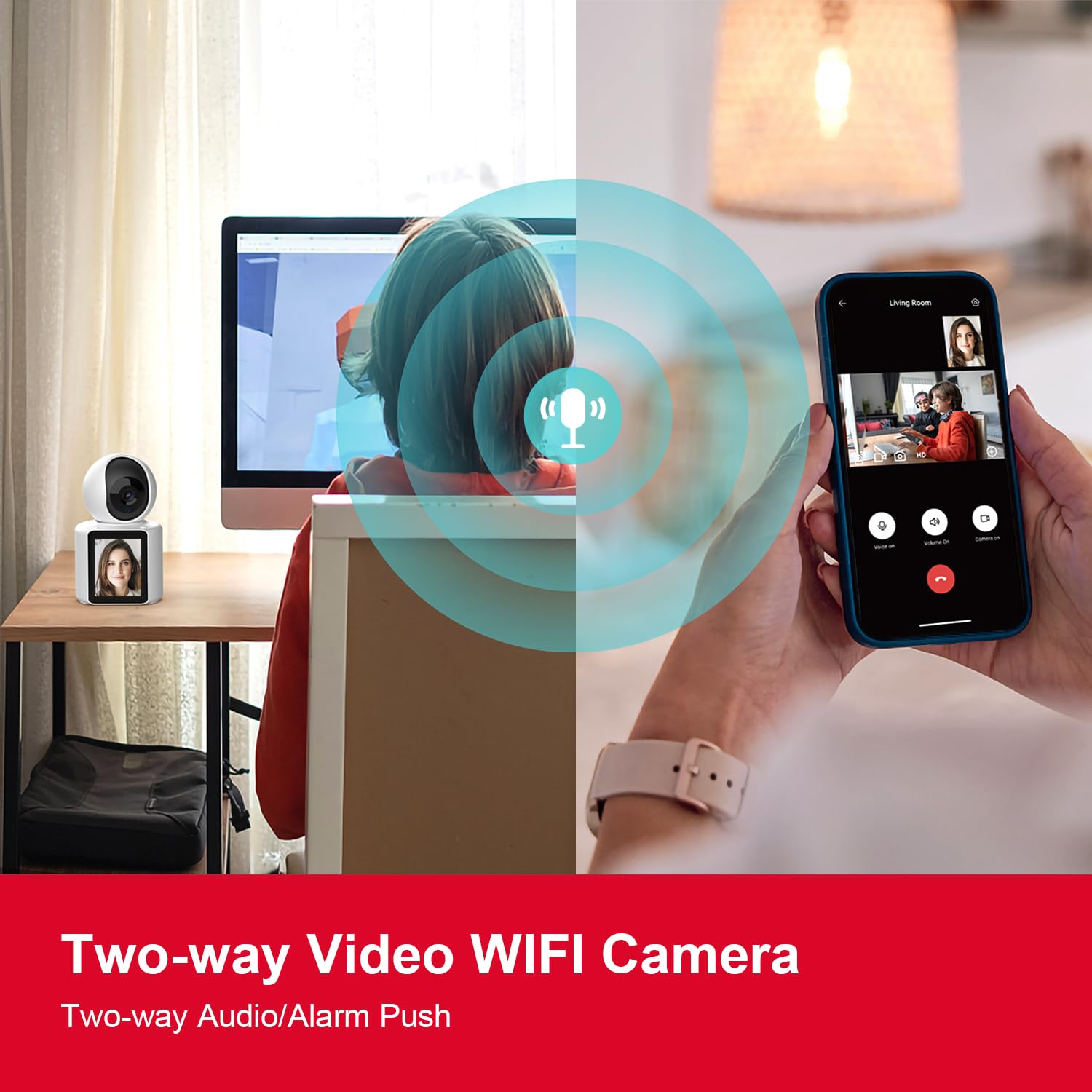RCA HD Video Screen Motion Tracking Cam 1080p