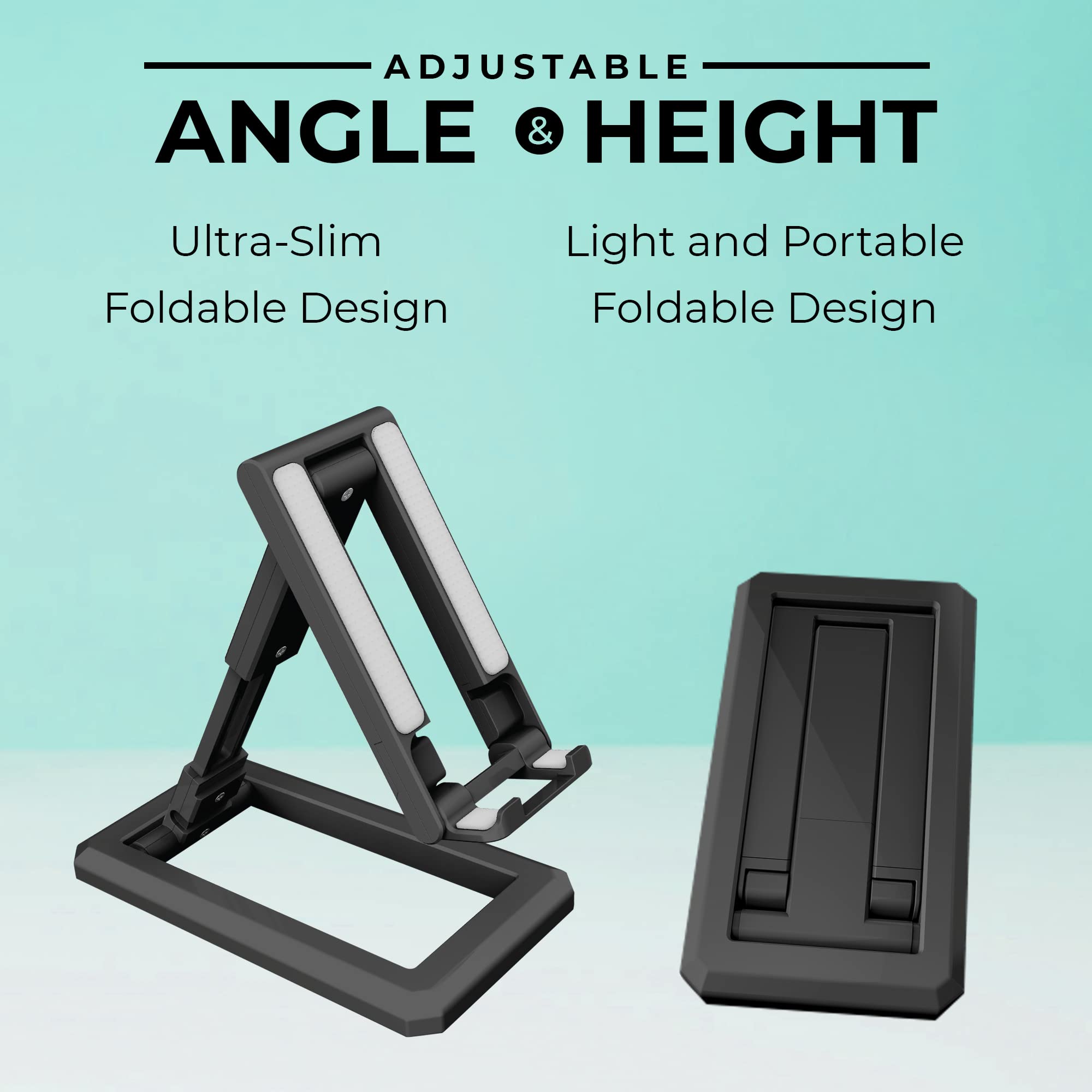Chargeworx Adjustable Folding Phone Stand