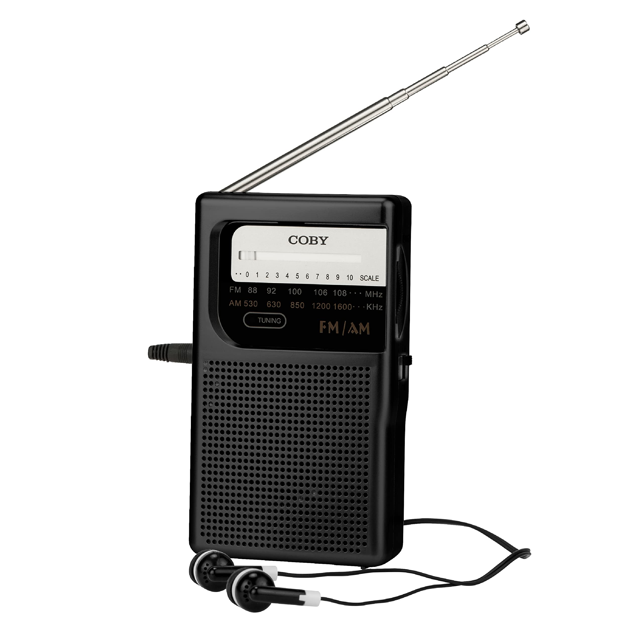 Coby Retro Pocket Size AM/FM Radio