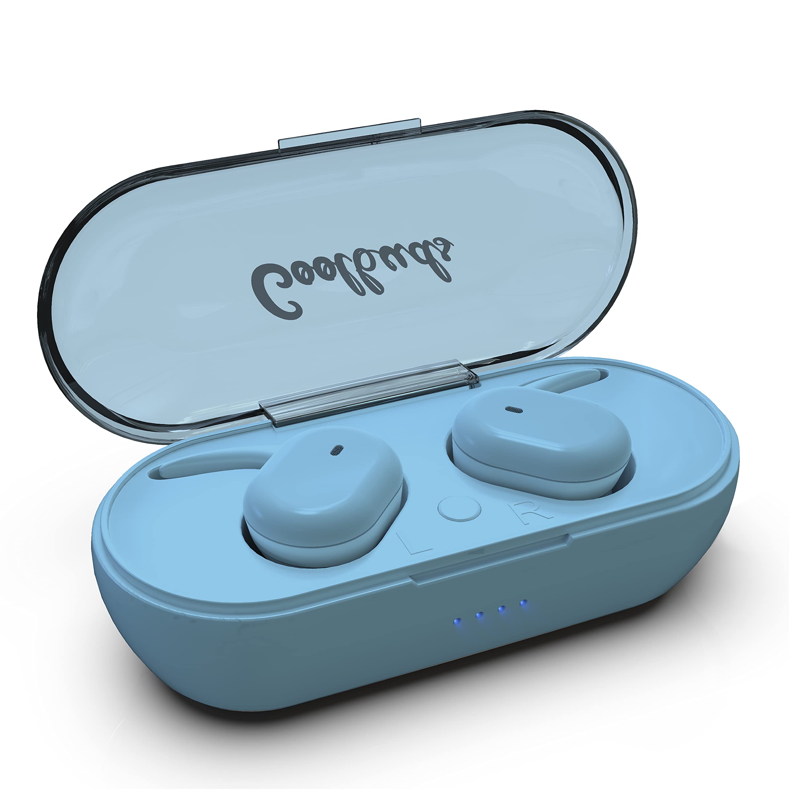 COOLBUDS True Wireless Earbuds w Touch Controls (Ash Rose)