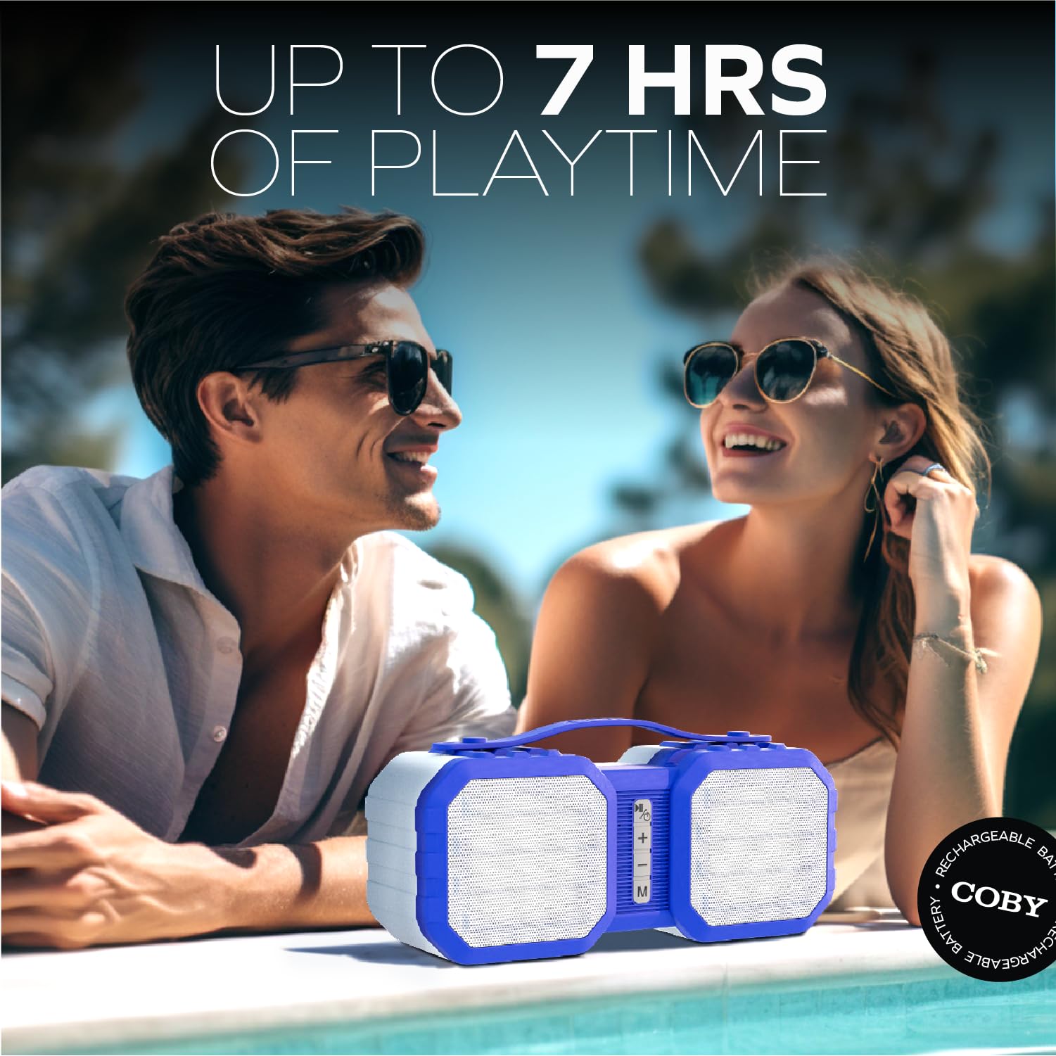 Coby Ranger Rugged Bluetooth 5.0 Indoor Outdoor