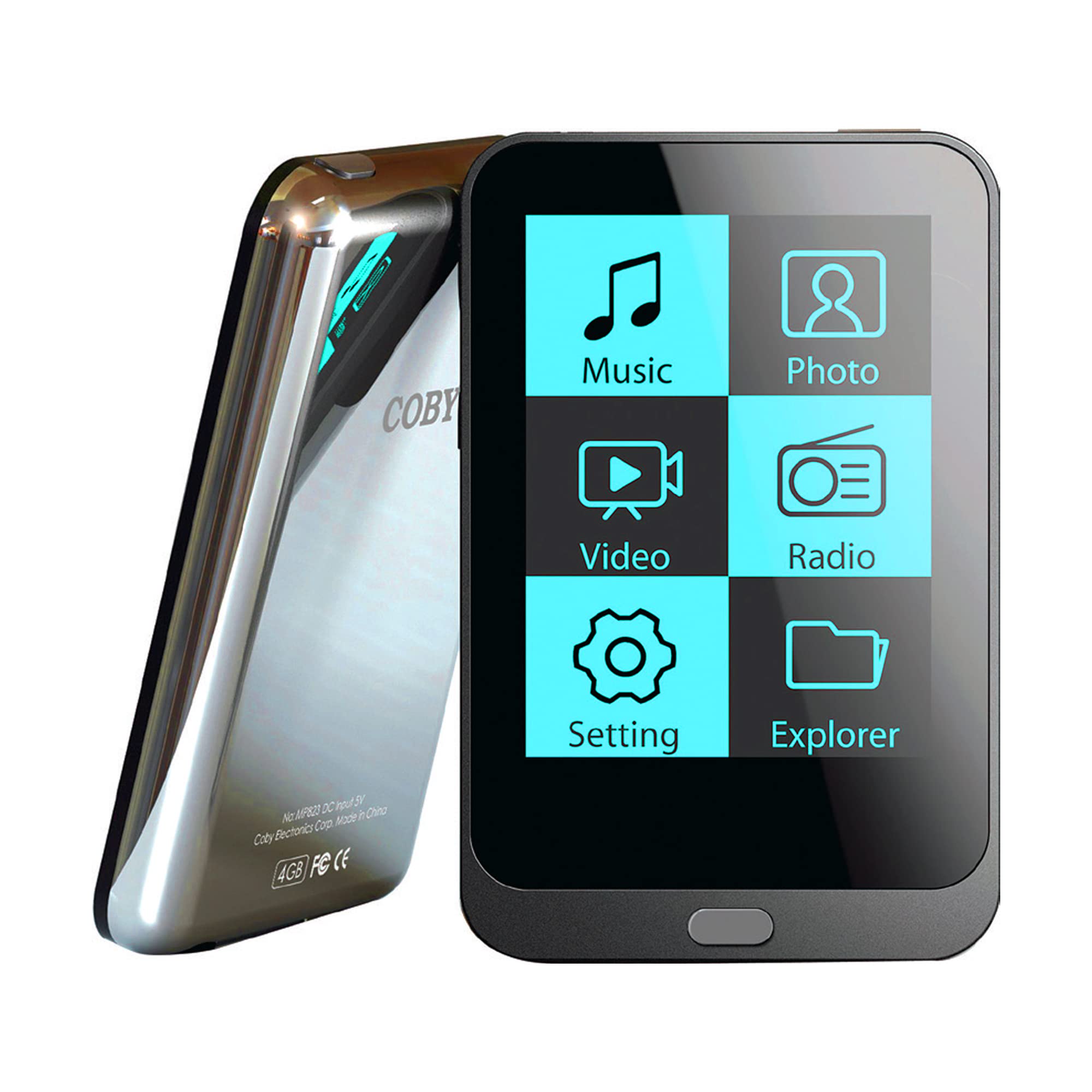 Coby 2-Inch 4GB Video MP3 Player