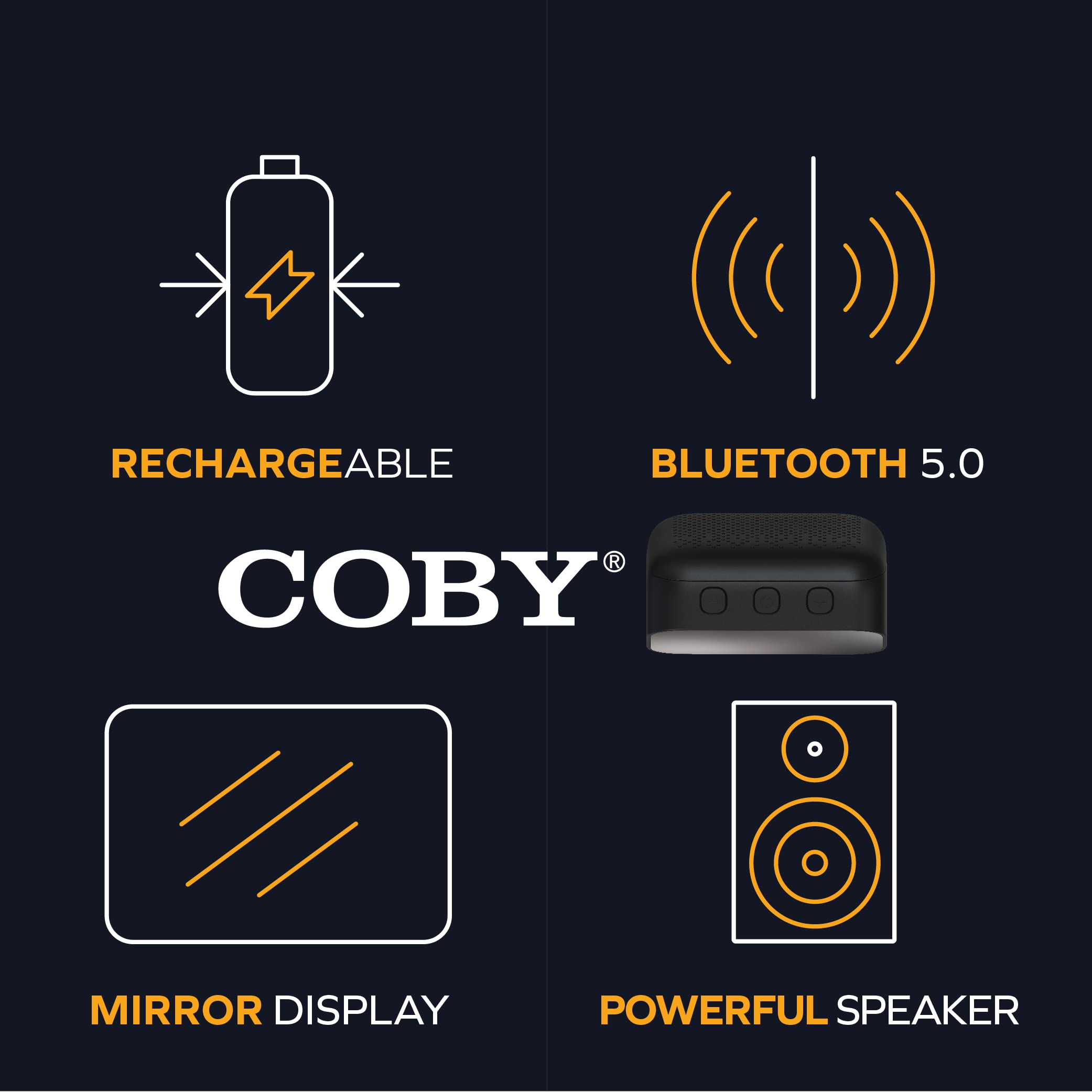 Coby Portable CD Player Headphones