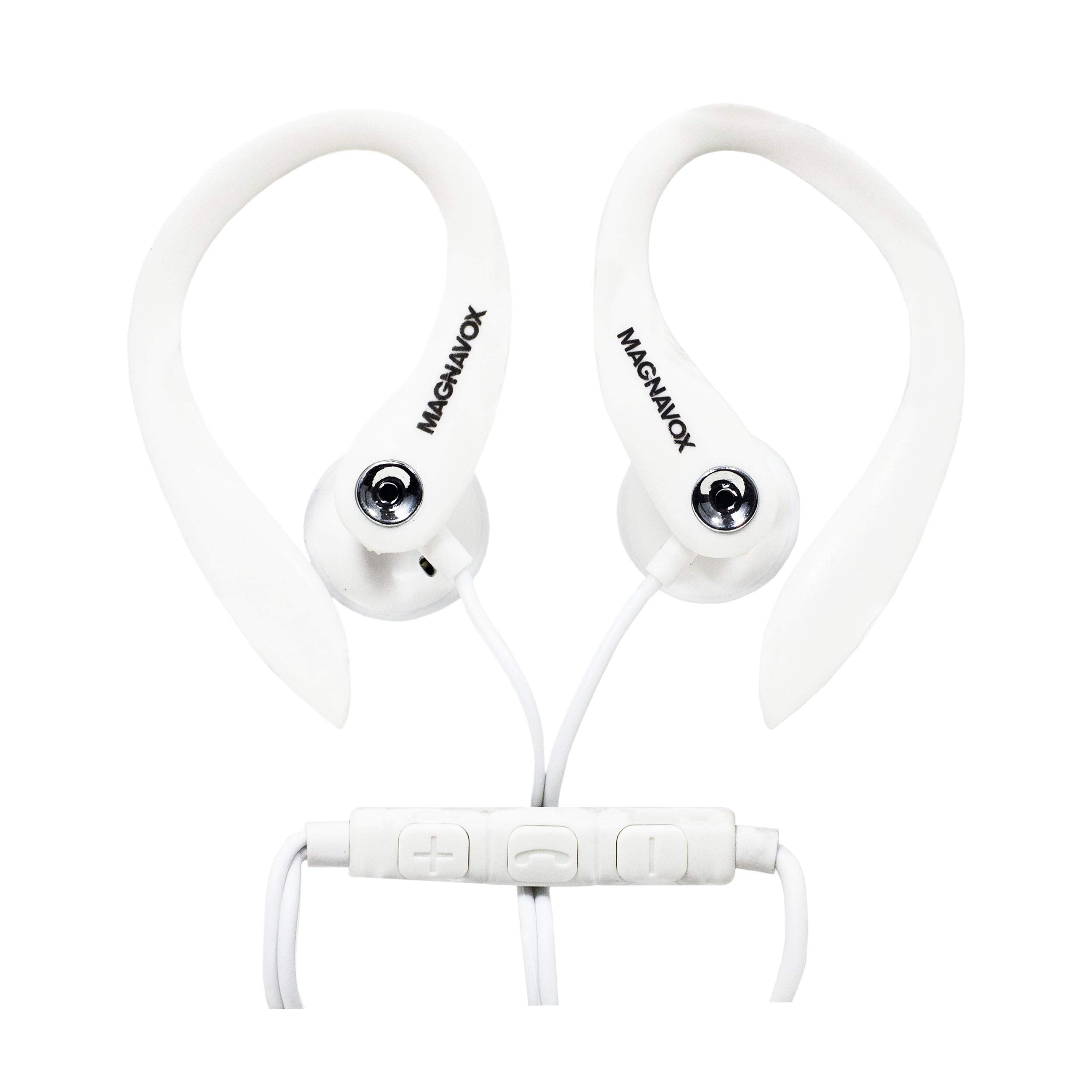 Magnavox MHP4854-WH Earhook Earbuds