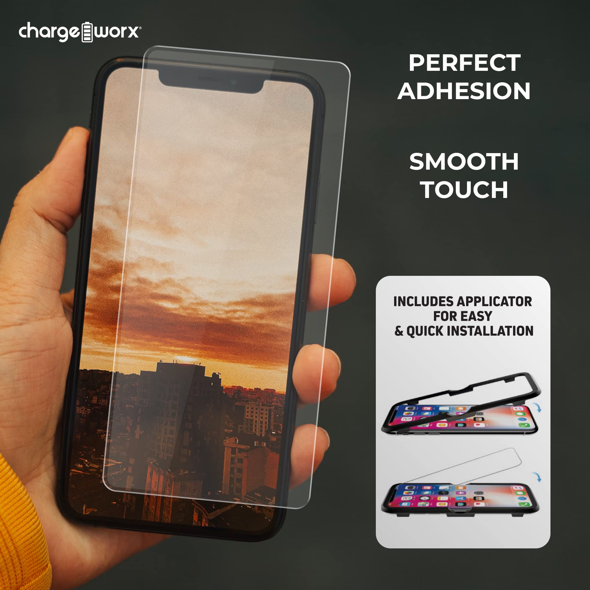 Chargeworx Screen Protector iPhone Anti-Shatter
