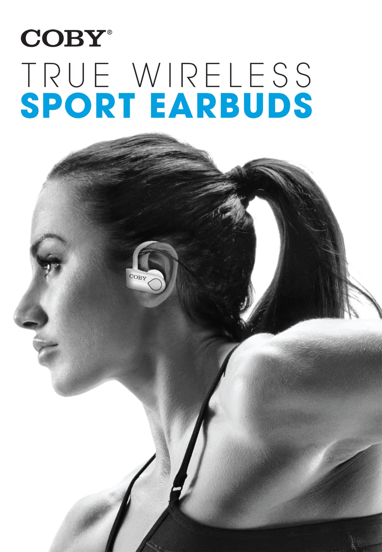 COBY True Wireless Sport Earbuds