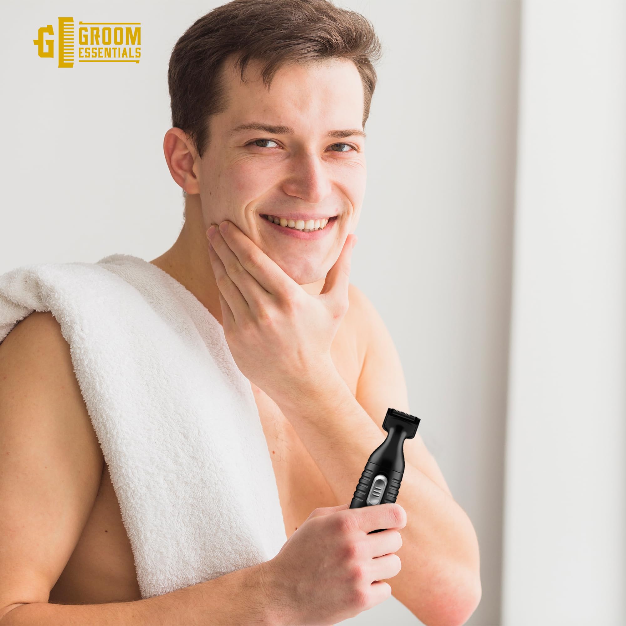 Chargeworx Groom Essentials 6-Piece Men's Grooming Kit
