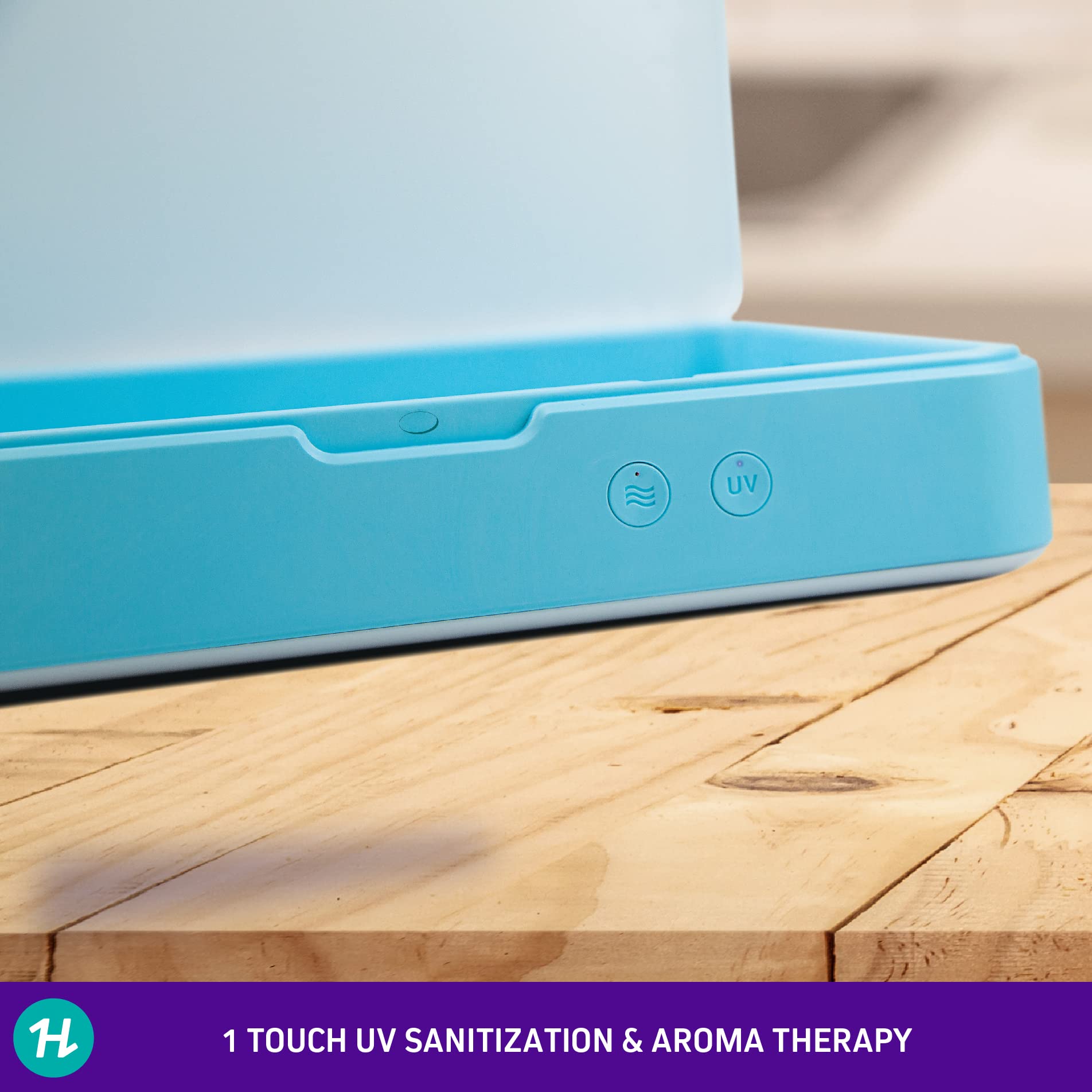 FirstHealth LED UV Phone Sanitizer - 360° UV-C Sanitizing
