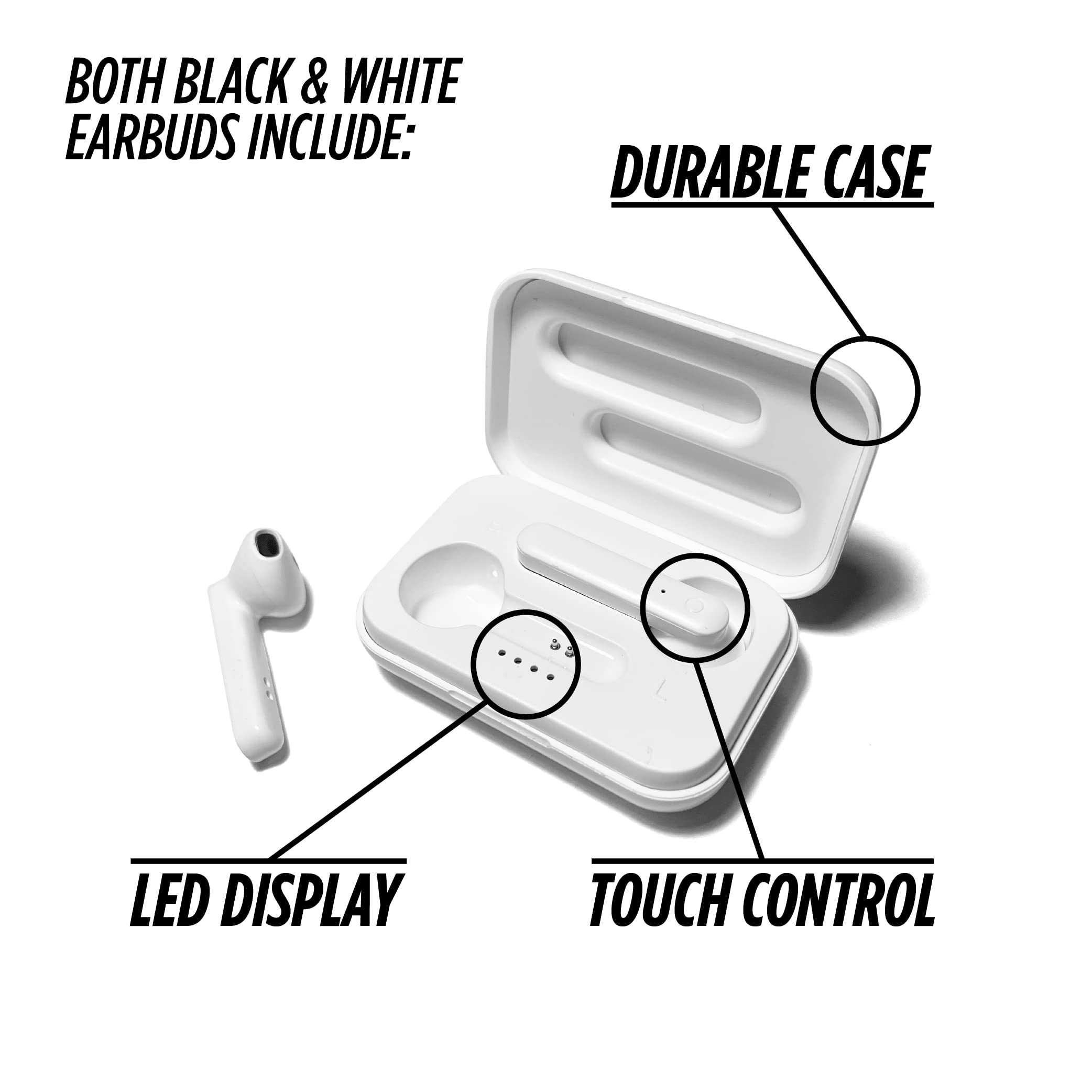 Coby Sports True Wireless Earbuds