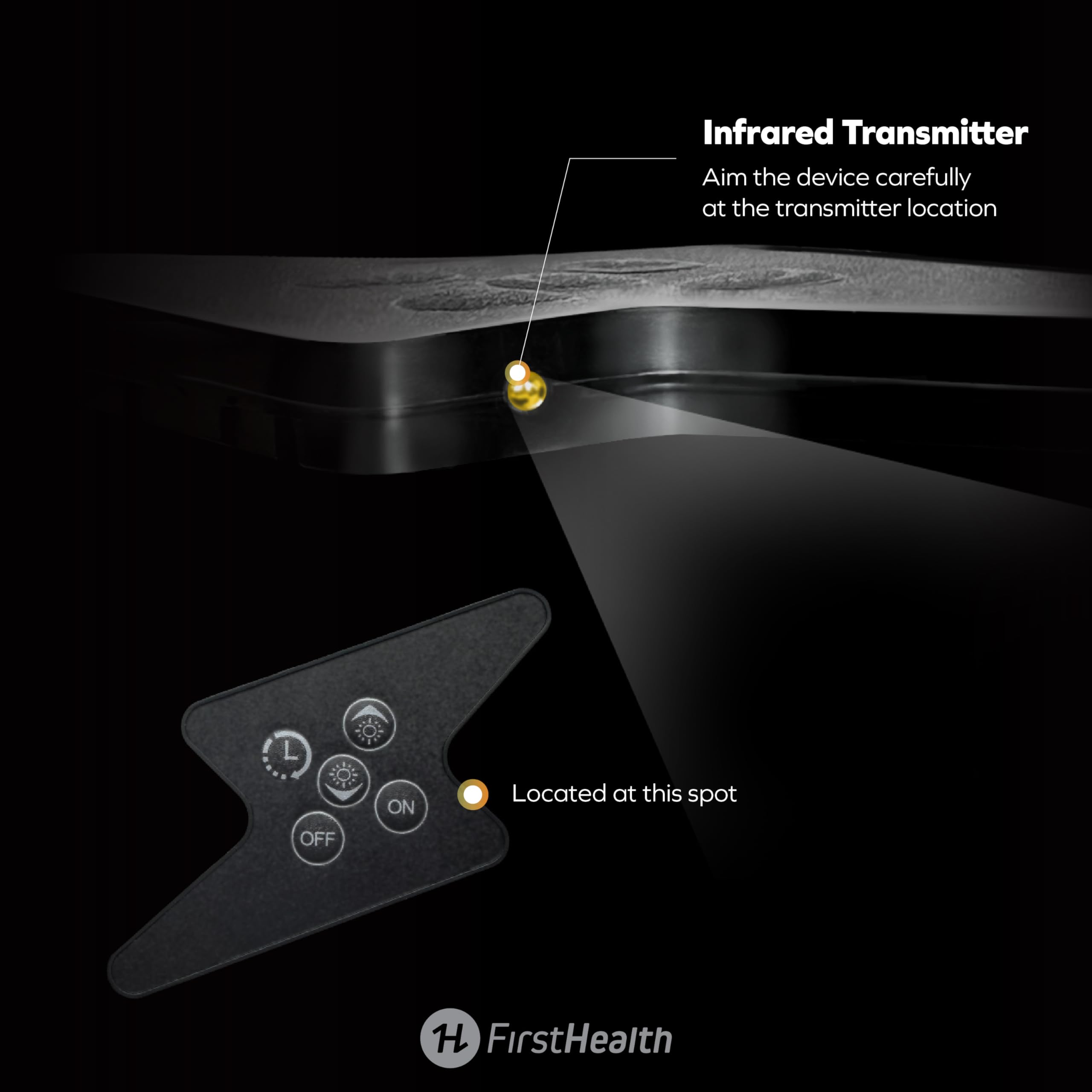 First Health Virtual Flame Humidifier and Aromatherapy Diffuser