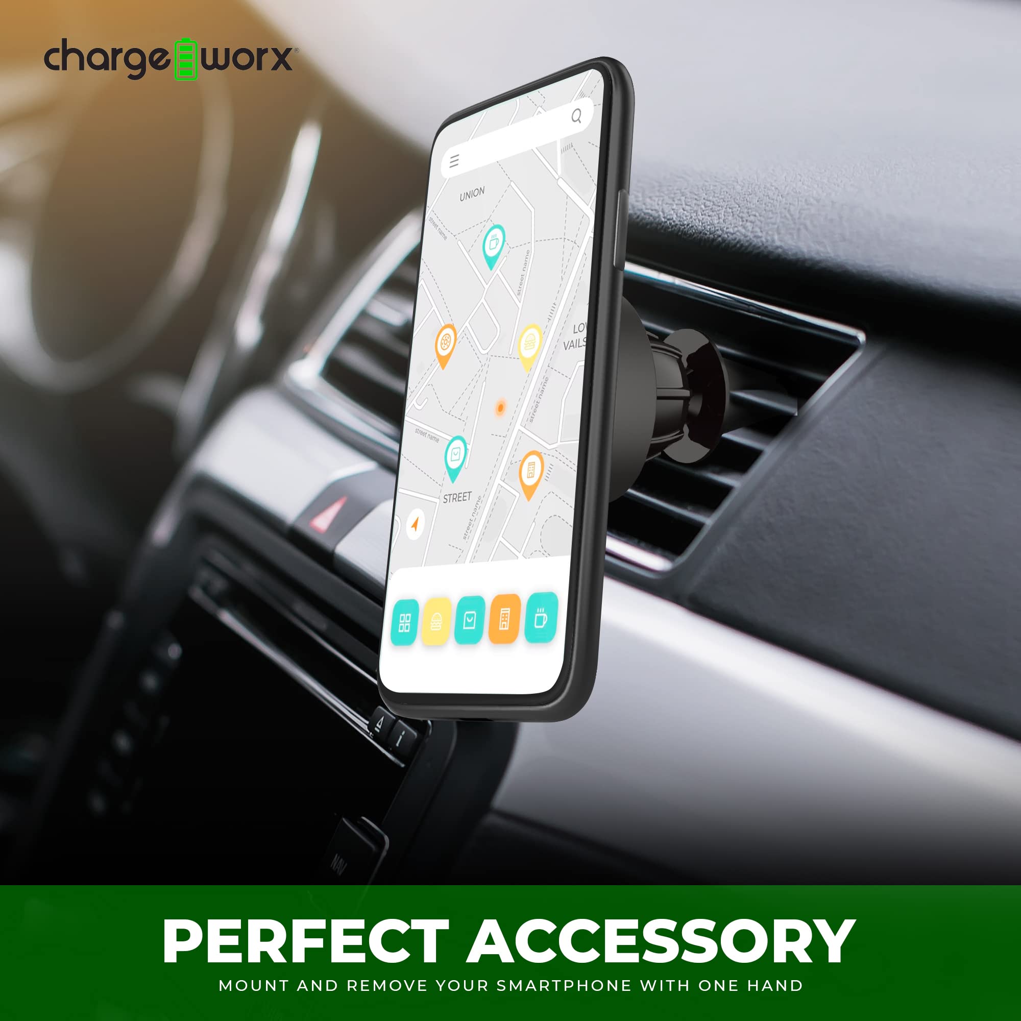 Chargeworx Mag Air Vent Phone Holder