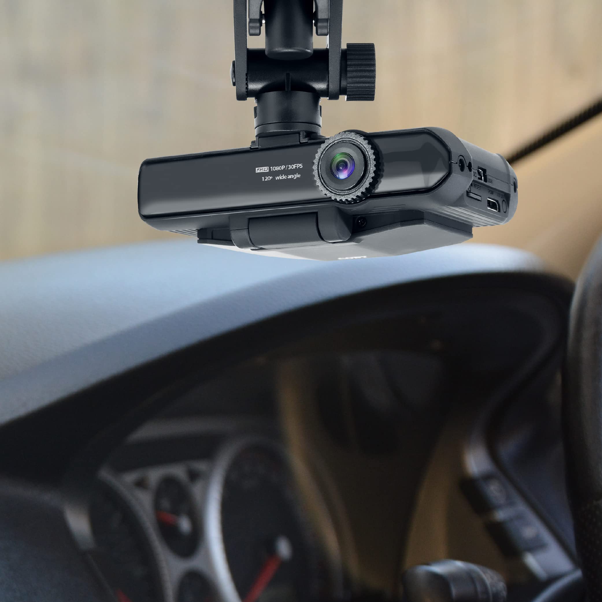 Coby Car Dash Cam with Radar Detector