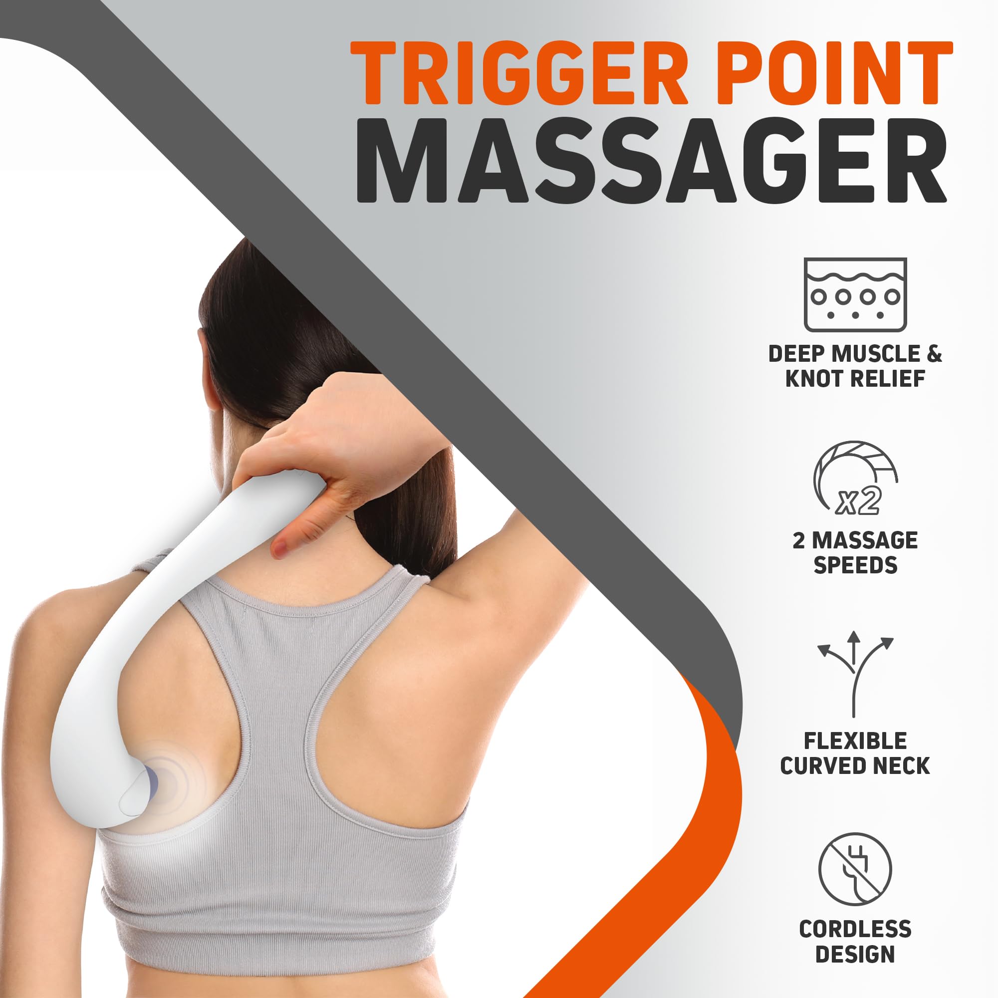 FIRSTHEALTH Vibration Handheld Massager