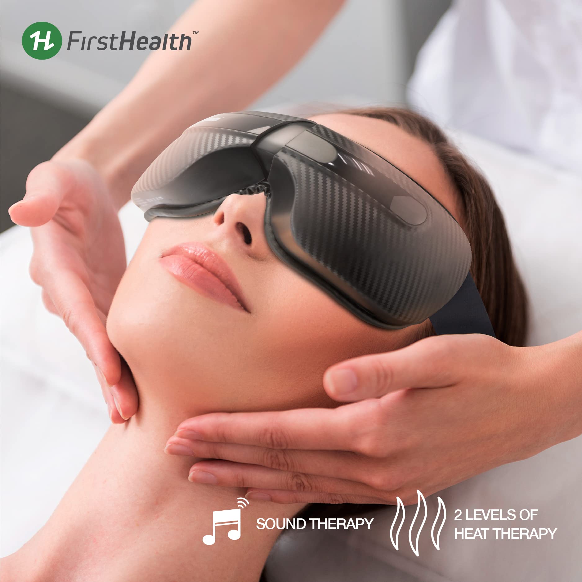 First Health Eye Massager with Relaxing Heat