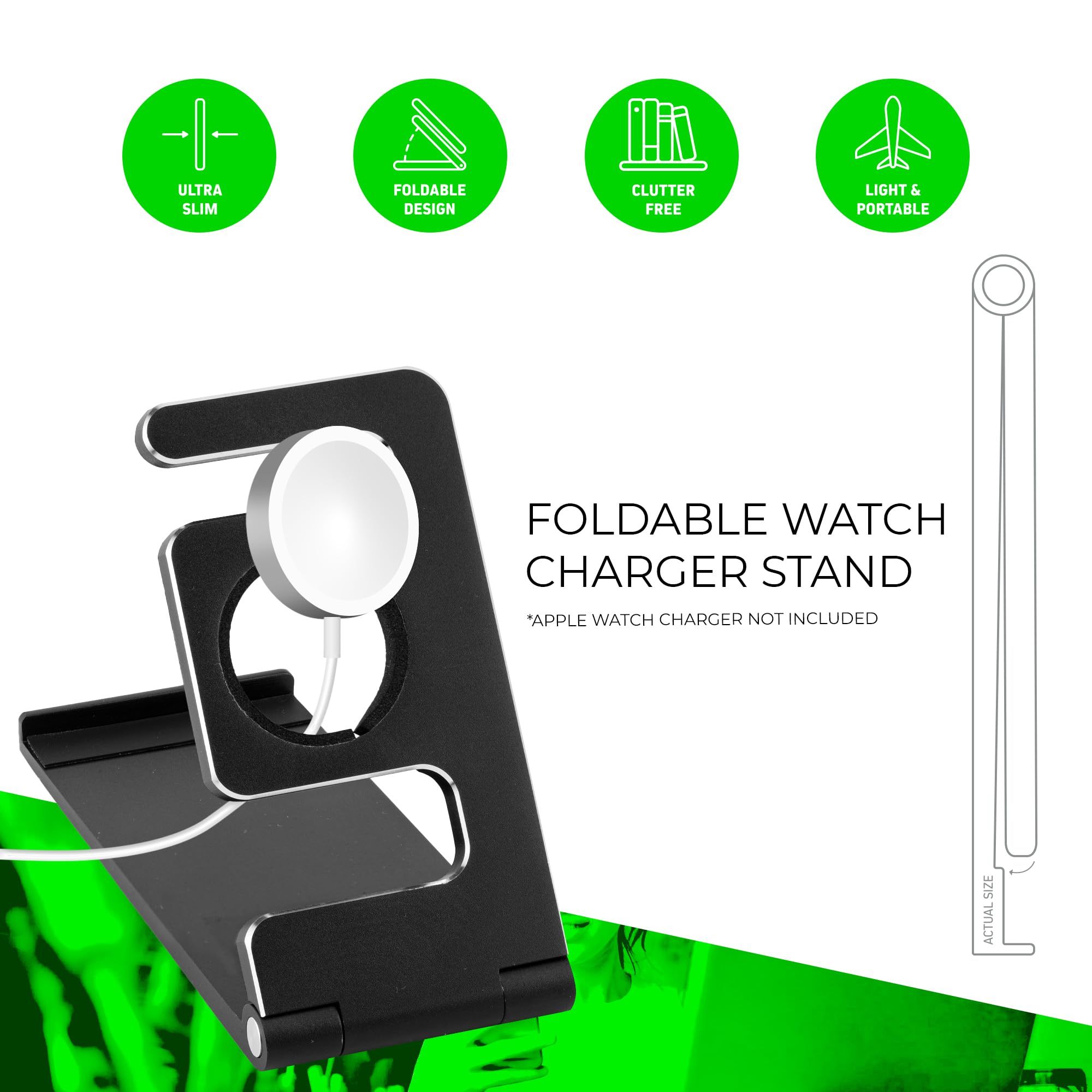Chargeworx Fold Charger Stand Apple Watch Smart